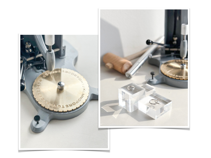 無料でリングの刻印体験ができる