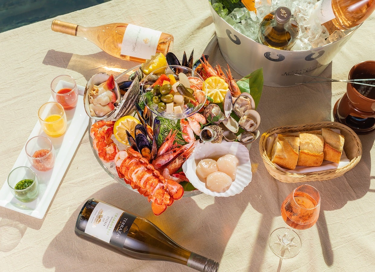 「シーフードプレート」