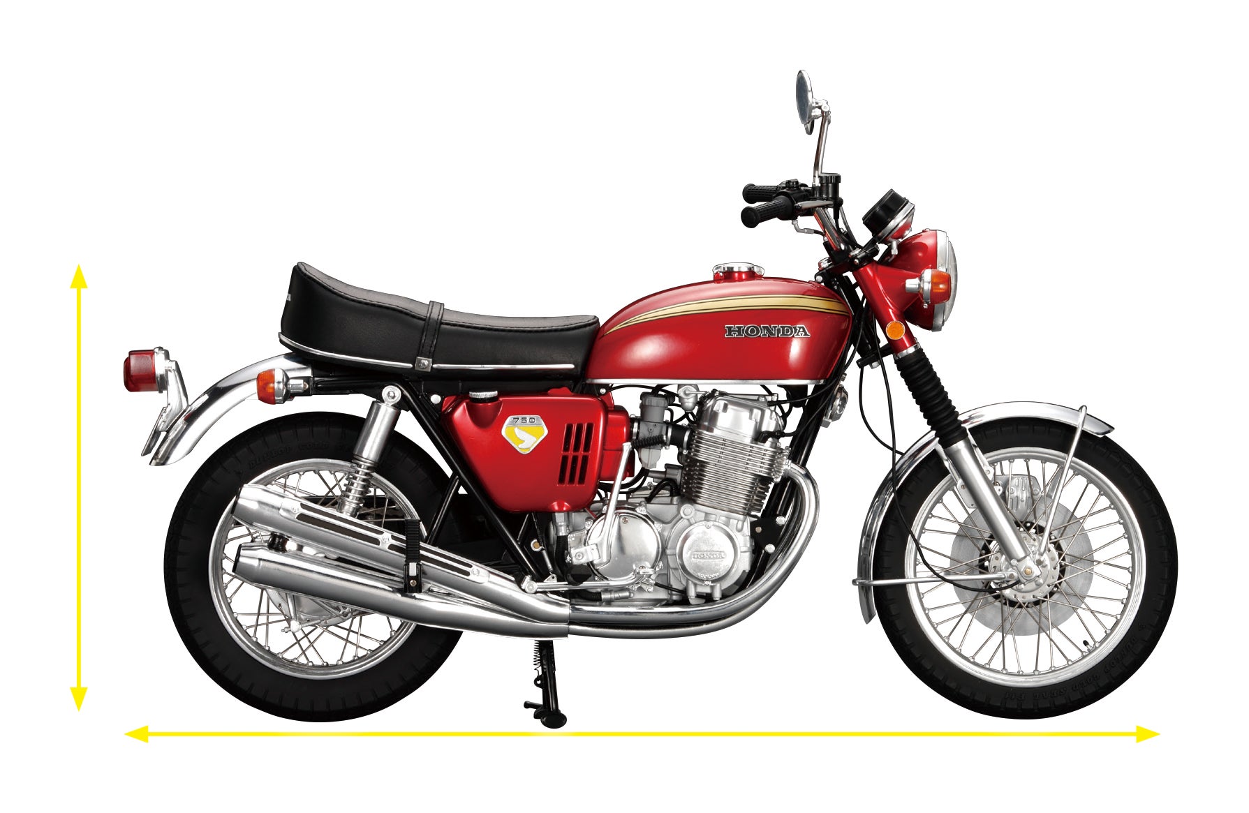 週刊 ホンダ Honda CB750 FOUR 全巻 1/4スケールで組み立てる”ナナハン”の代名詞週刊『ホンダ