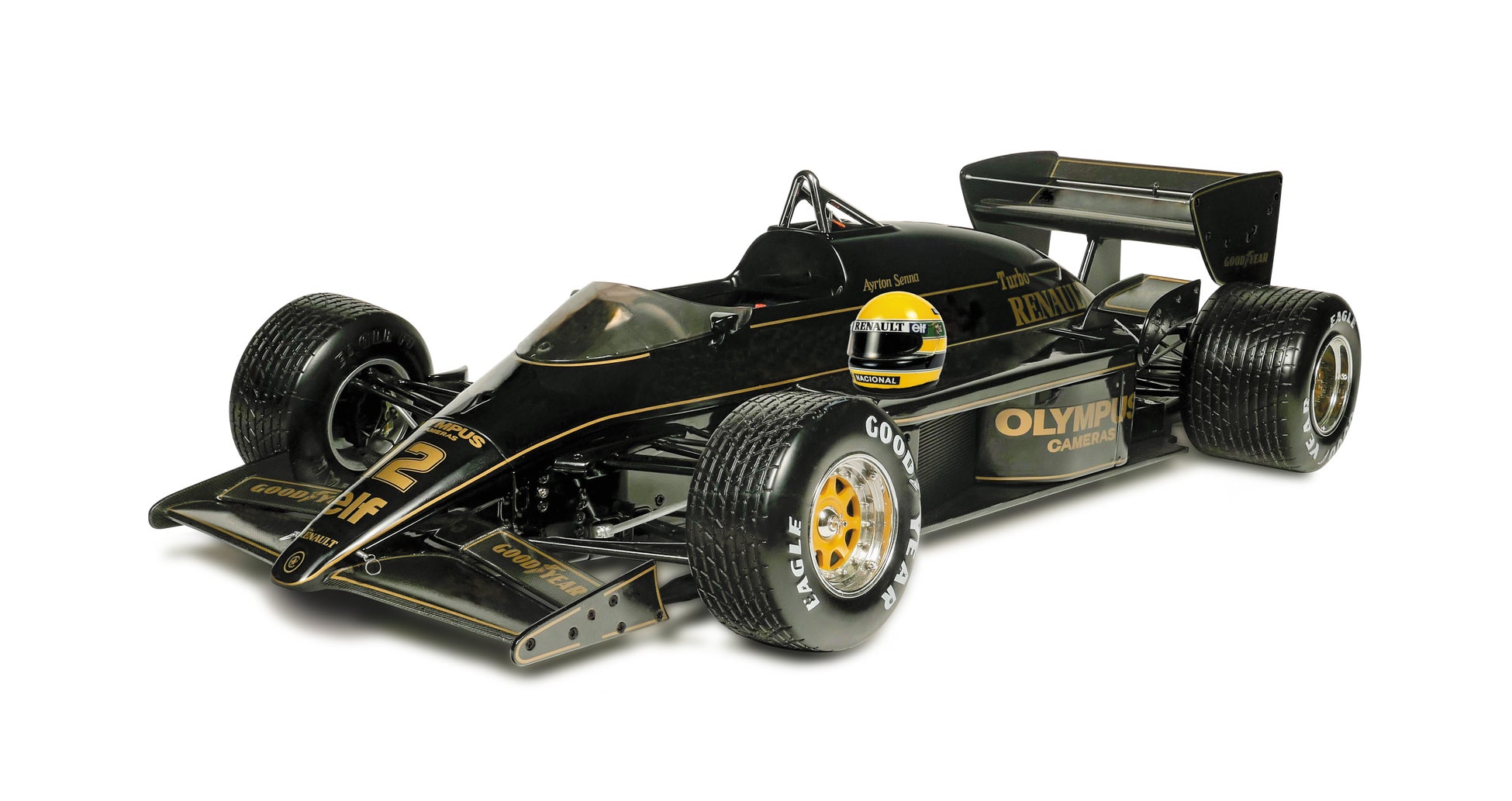 【BIGサイズ!F1 ロータスルノー97T アイルトンセナ 1/12】 アイルトン・セナをF1初勝利に導いた伝説のマシンを組み立てる