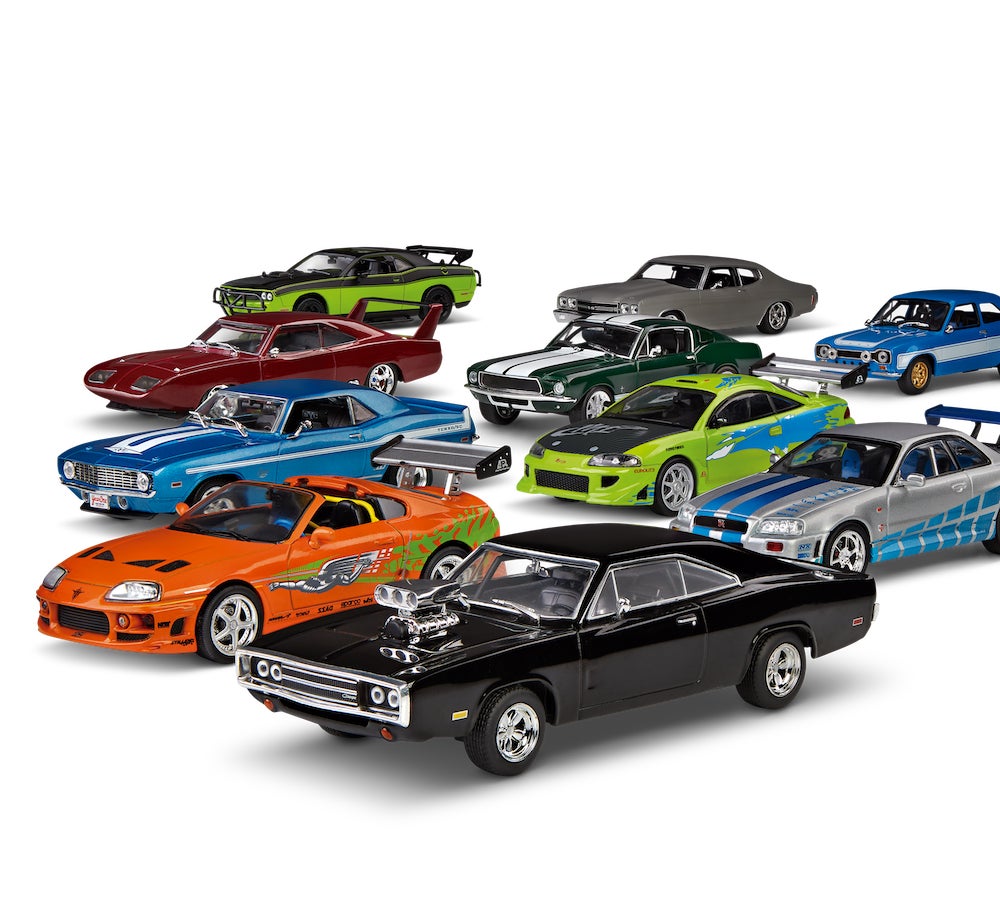 ワイルドスピード ミニカーコレクション 1/43 映画10作品に登場する名車たちが1/43スケールのダイキャスト