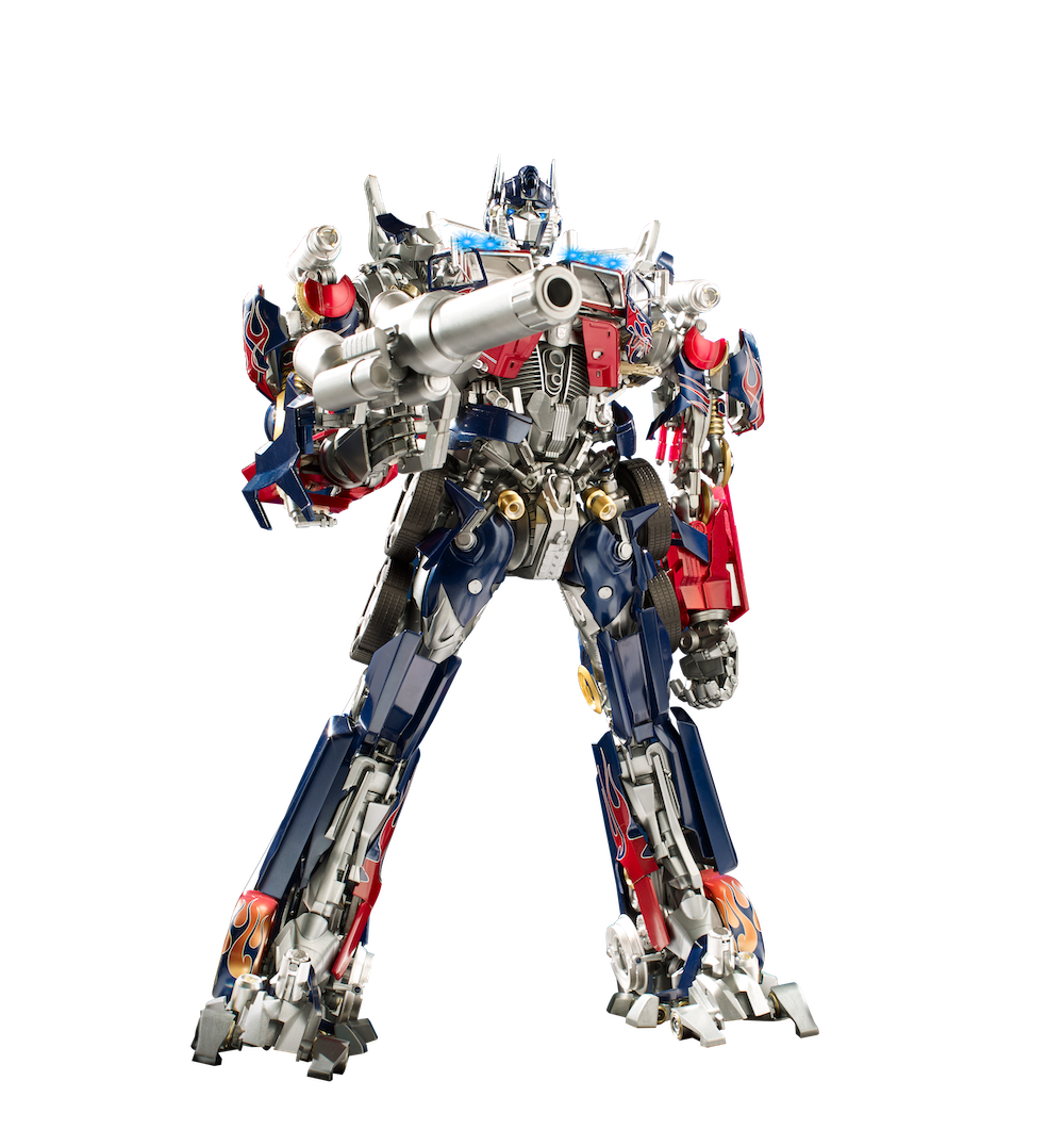 非正規 トランスフォーマー オプティマスプライム似 全高30cm ダイキャスト 映画史に名を刻むオートボット総司令官が全高約60cmで蘇る