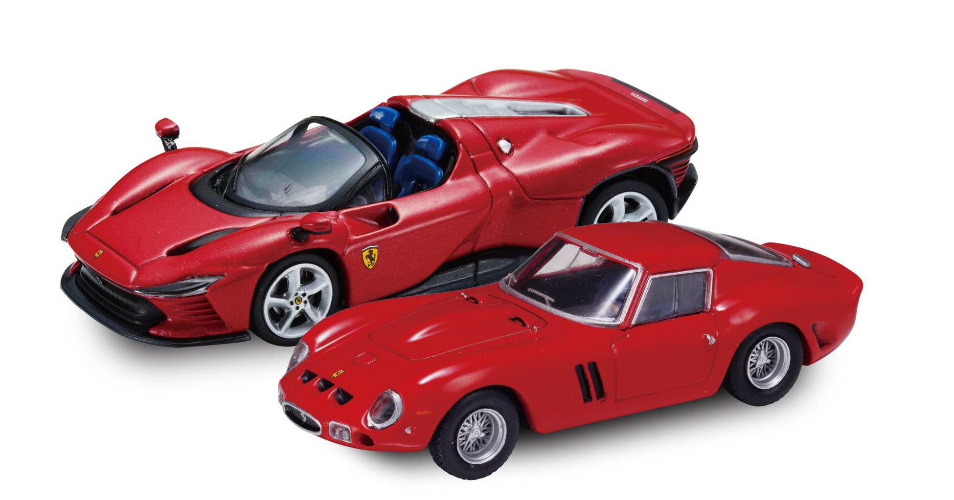 ヴィンテージ フェラーリバンダイ製 精巧なディテールの1/64スケールで新旧の名車たちを集める