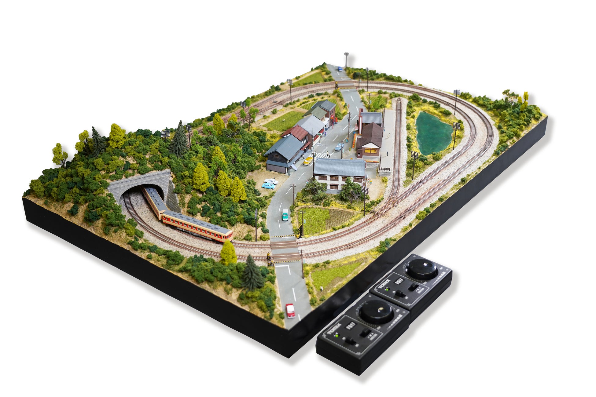鉄道模型✨Nゲージ✨ハイクオリティジオラマ✨画像は試作品です✨制作承ります❗ 丁寧な作り方ガイド付きのNゲージジオラマ製作キット『はじめて