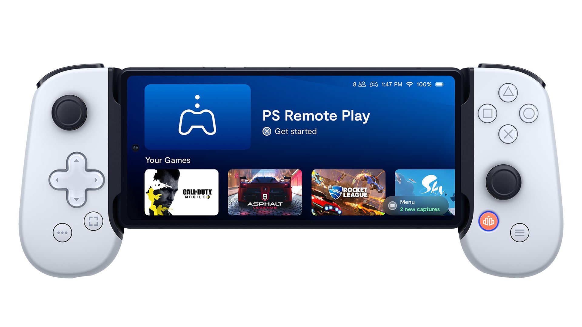 BACKBONE スマートフォン用ゲームコントローラー ワンランク上のゲーム体験! スマートフォン用ゲーム