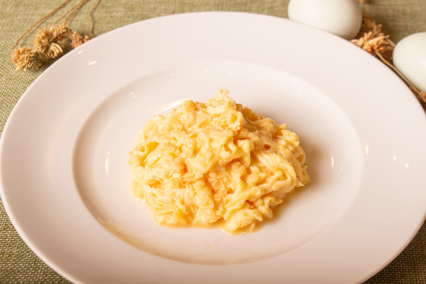 東北牧場卵のスクランブルエッグ