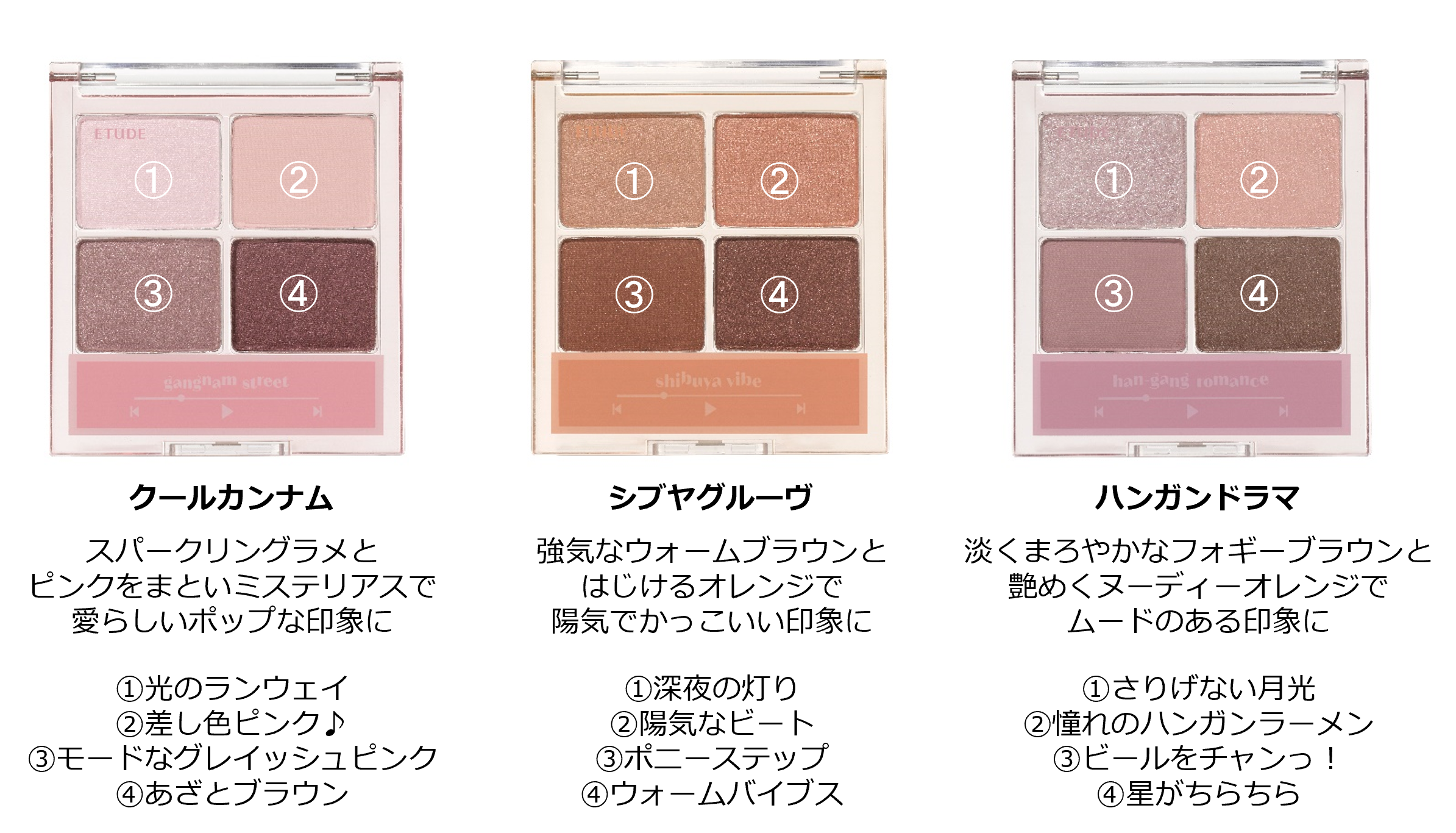 韓国のホットプレイス・カンナム、ハンガンや若者の街・渋谷をモチーフ