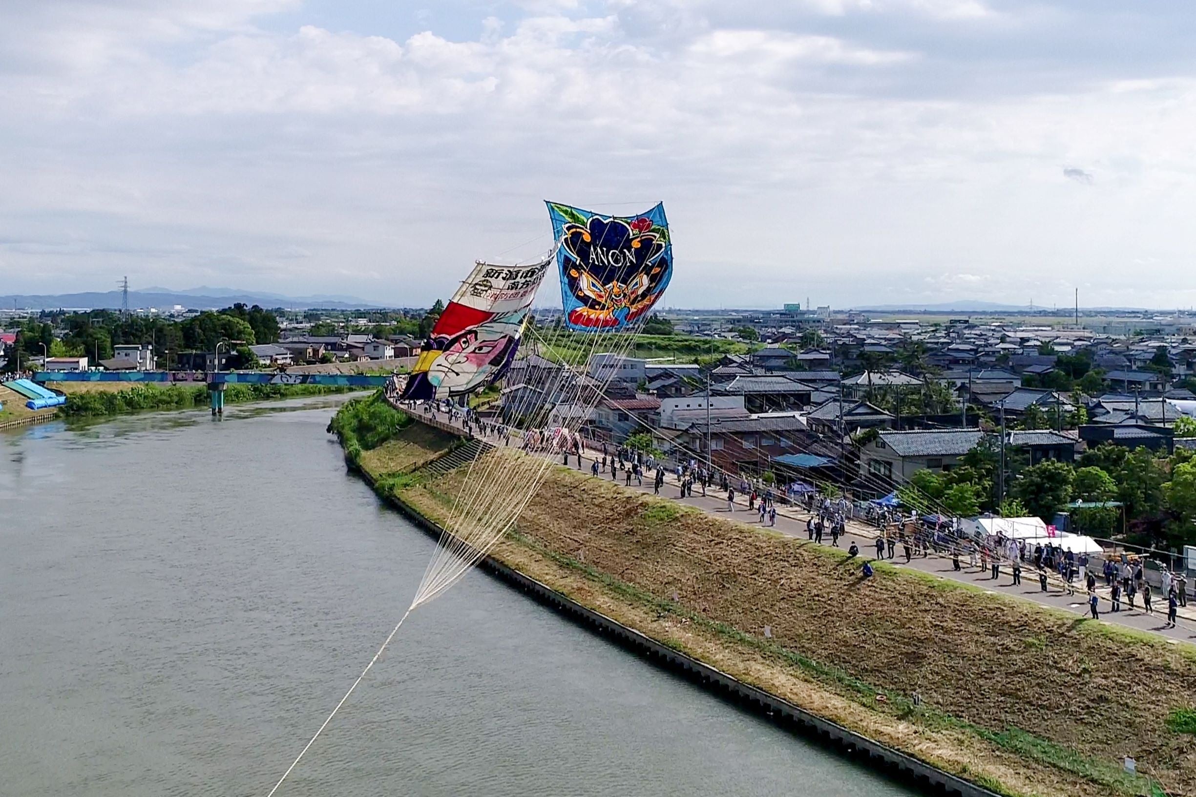 ドローン映像の様子