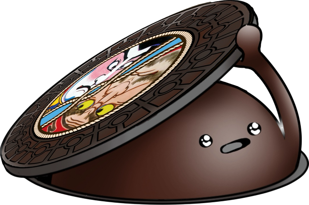 凧マンホールさん