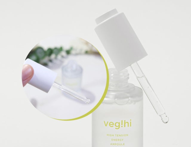 アンプル容器はフタを回して開ける際に自動で液体がスポイトに吸い上げられるように設計されています。