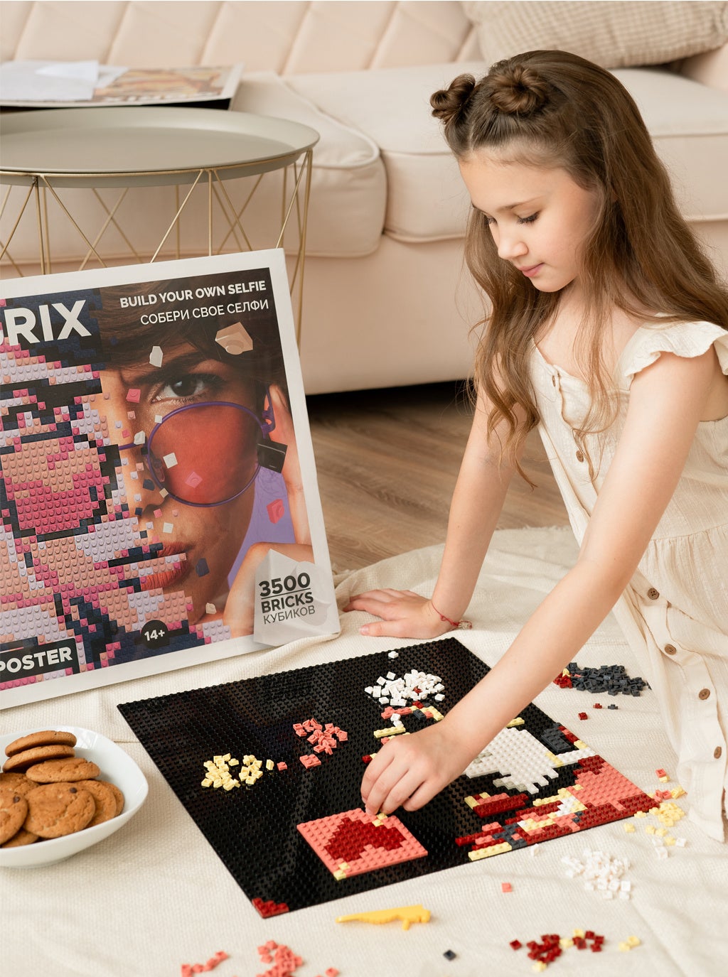 あなたの大切な思い出をピクセルアートに。お洒落なインテリアブロック