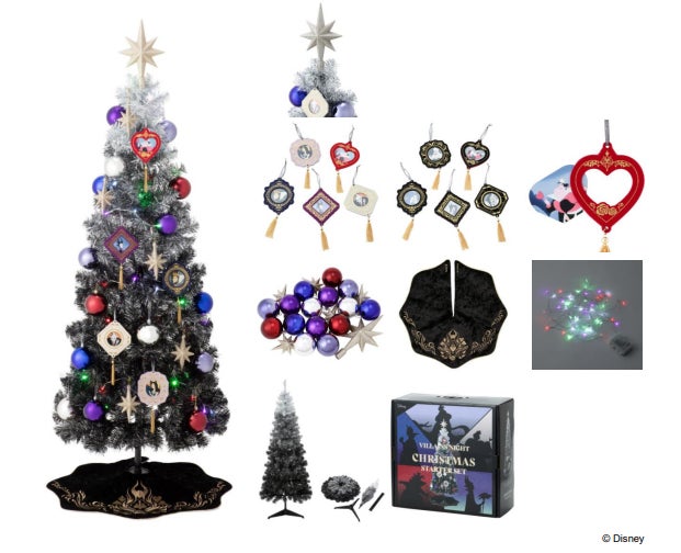 ディズニー ヴィランズ クリスマスツリー VILLAINS NIGHTクリスマスツリー10月10日(火)よりオンライン