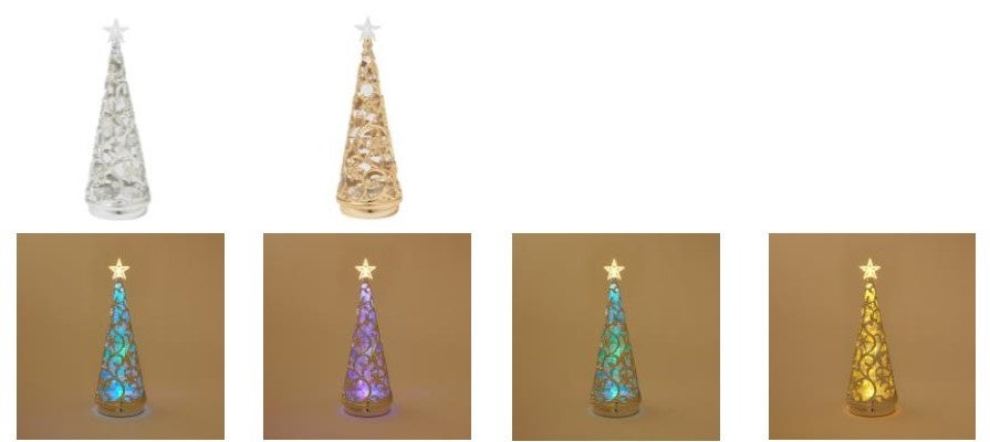 Francfranc LEDクリスマスツリー 120cm スノー