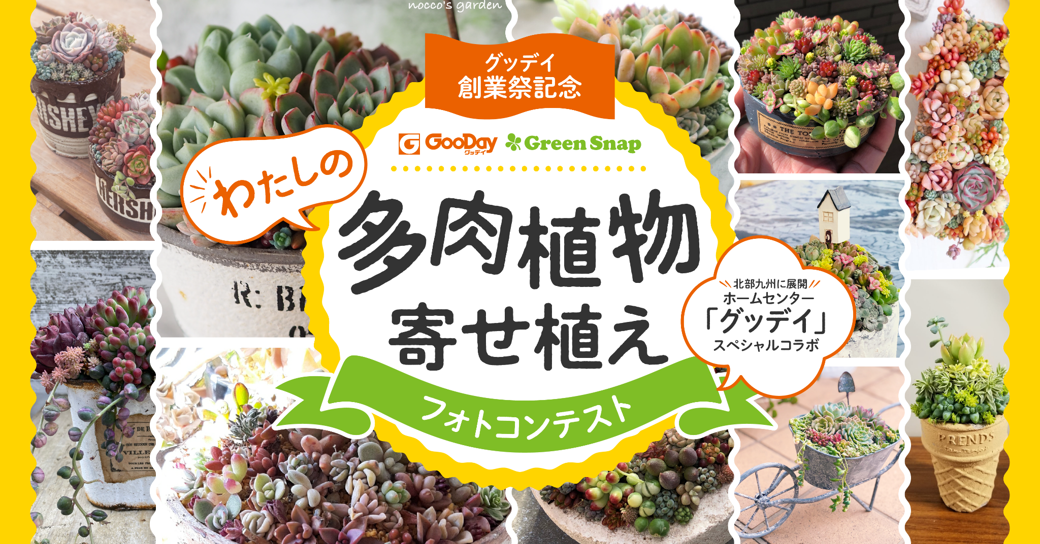 グッデイ×Greensnap　コラボイベント