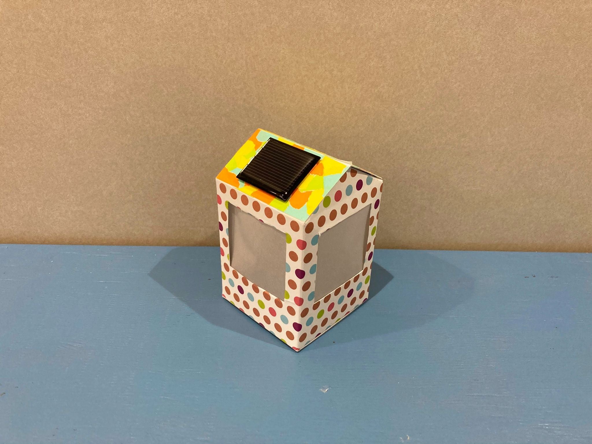 ソーラーランタン工作の一例