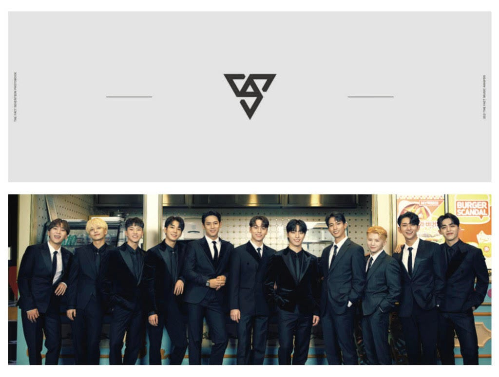 発売初日から話題！SEVENTEEN公式フォトブック「THE FACT SEVENTEEN