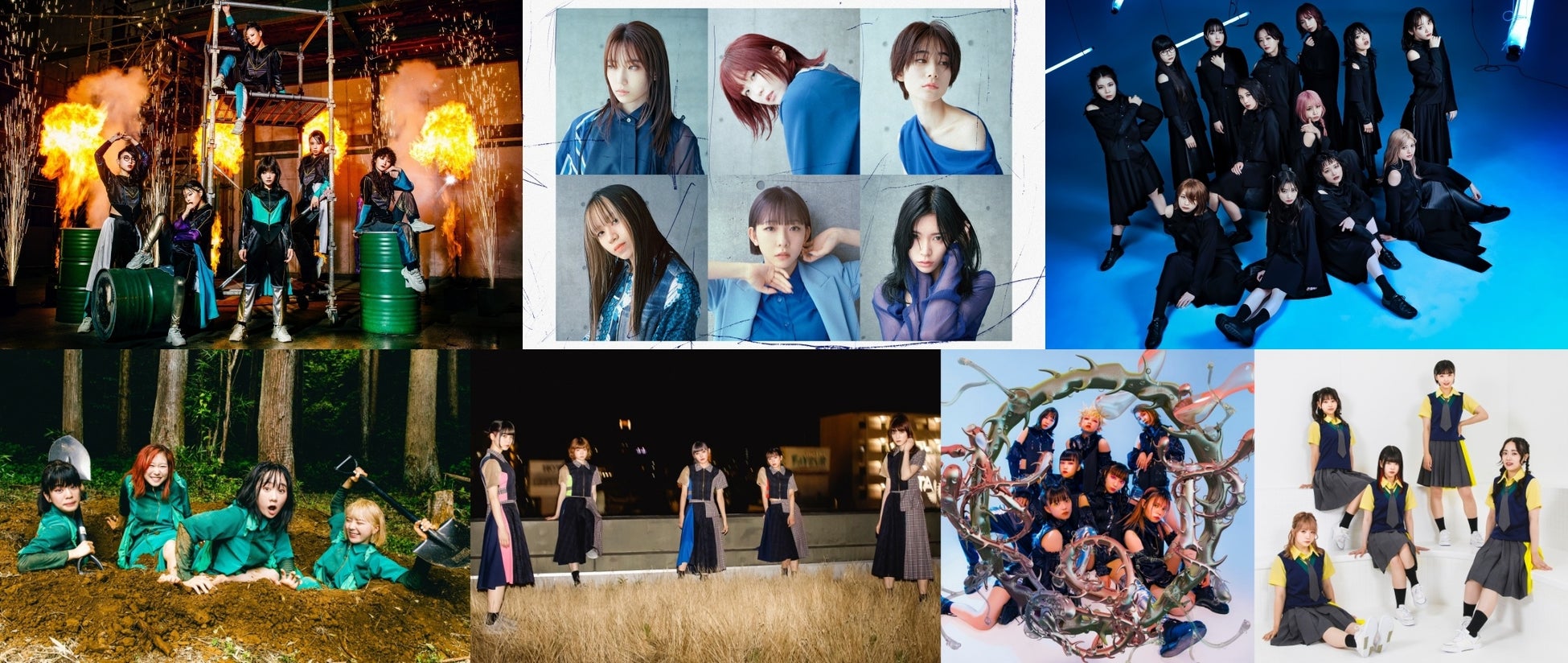 BiSH,ExWHYZ,GANG PARADE,BiS,豆柴の大群,ASP,WAgg/©WACK
