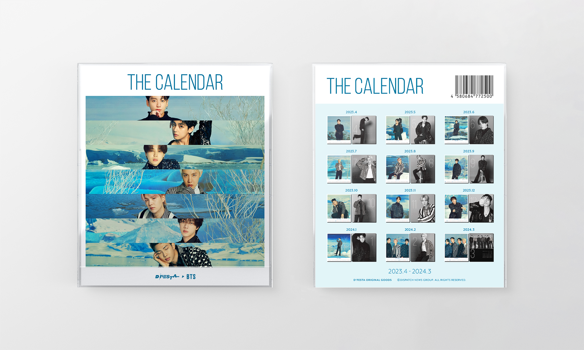 DFESTA THE CALENDAR BTS version