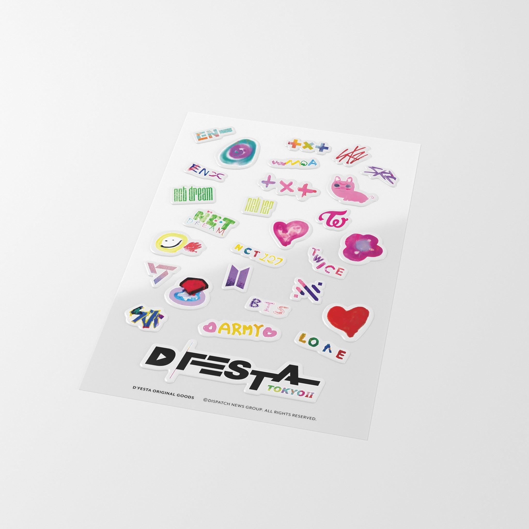 Dfesta リノ StrayKids チケット ポストカード クリアファイル Dfesta リノ StrayKids チケット ポストカード クリアファイル