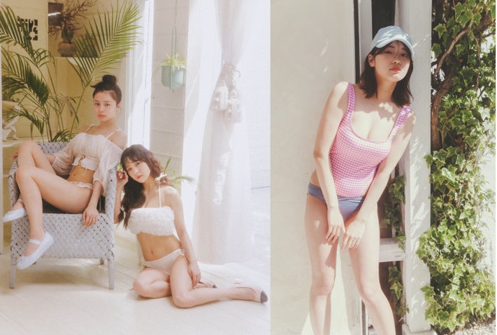 2024年夏の注目スイムウェアトレンドを稲場愛香、古田愛理、本間日陽が披露 2024年夏の注目スイムウェアトレンドを稲場愛香、古田愛理、本間日陽が披露