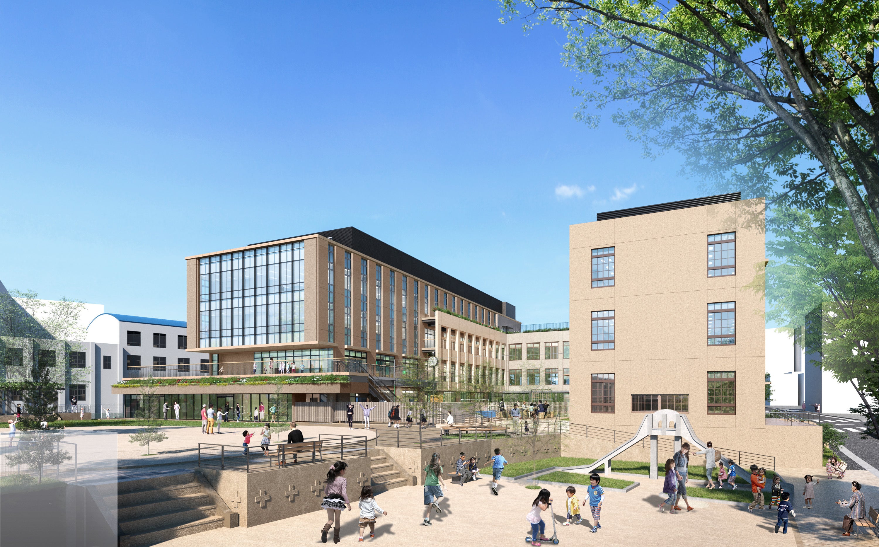 図3 AIインキュベーションファームが入居する（仮称）元町ウェルネスパーク