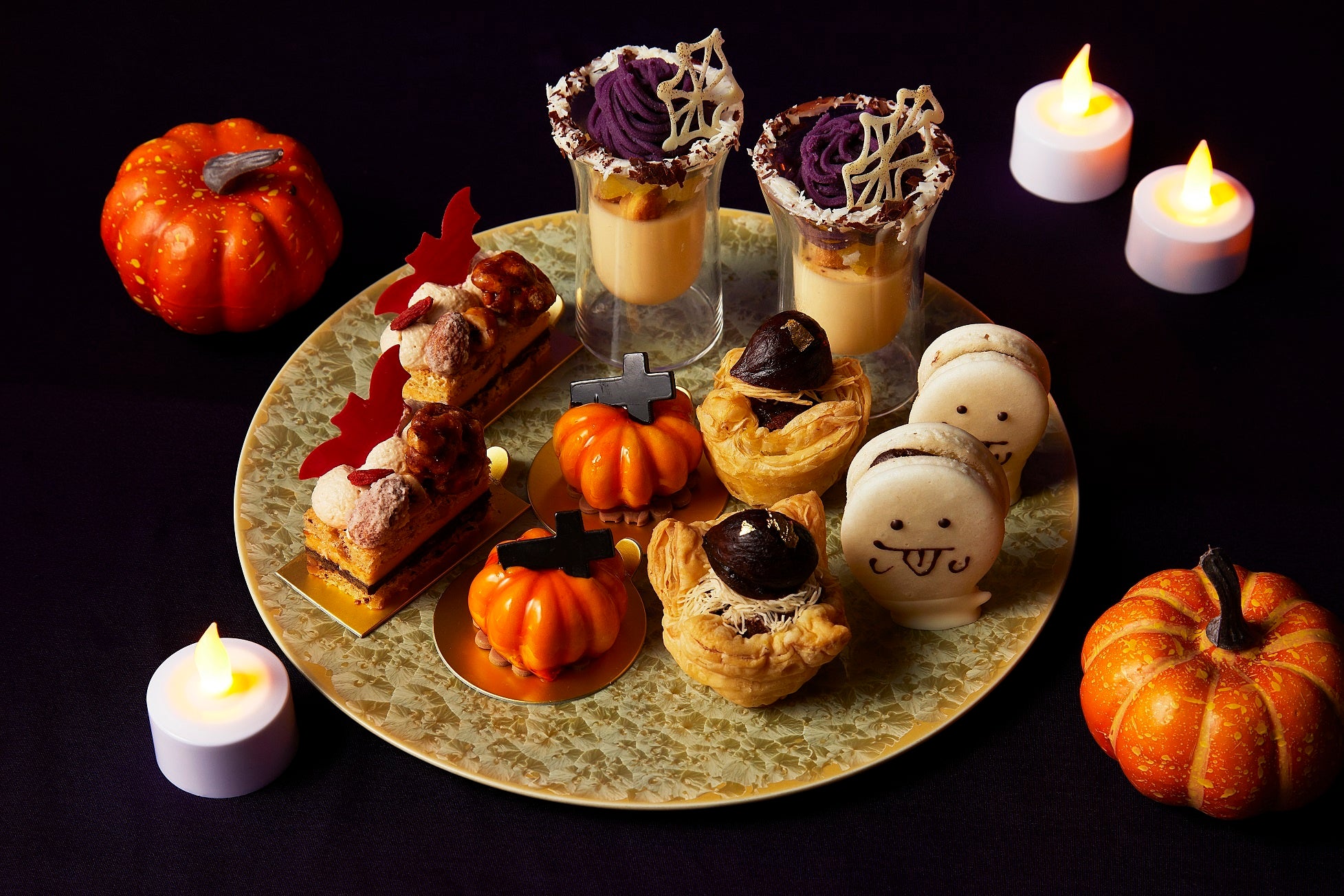 ハロウィンアフタヌーンティー 2_スイーツ