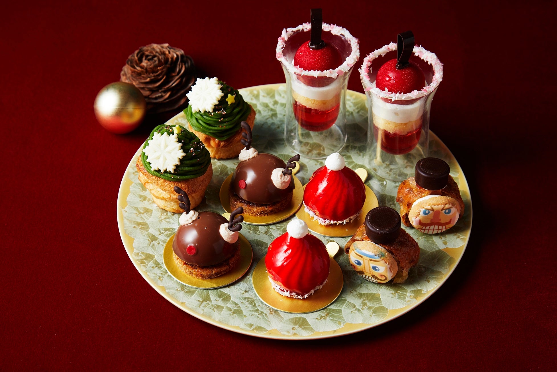 クリスマスアフタヌーンティー：スイーツ