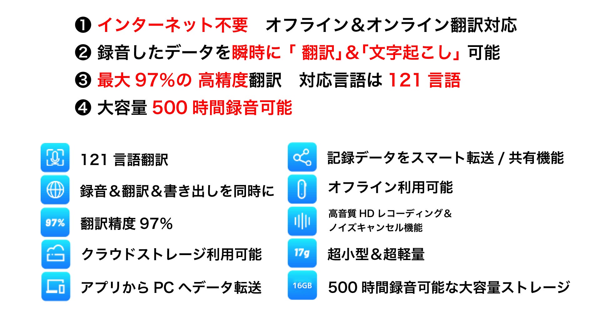 海外との会議、国内会議を効率化させる夢のようなボイスレコーダー