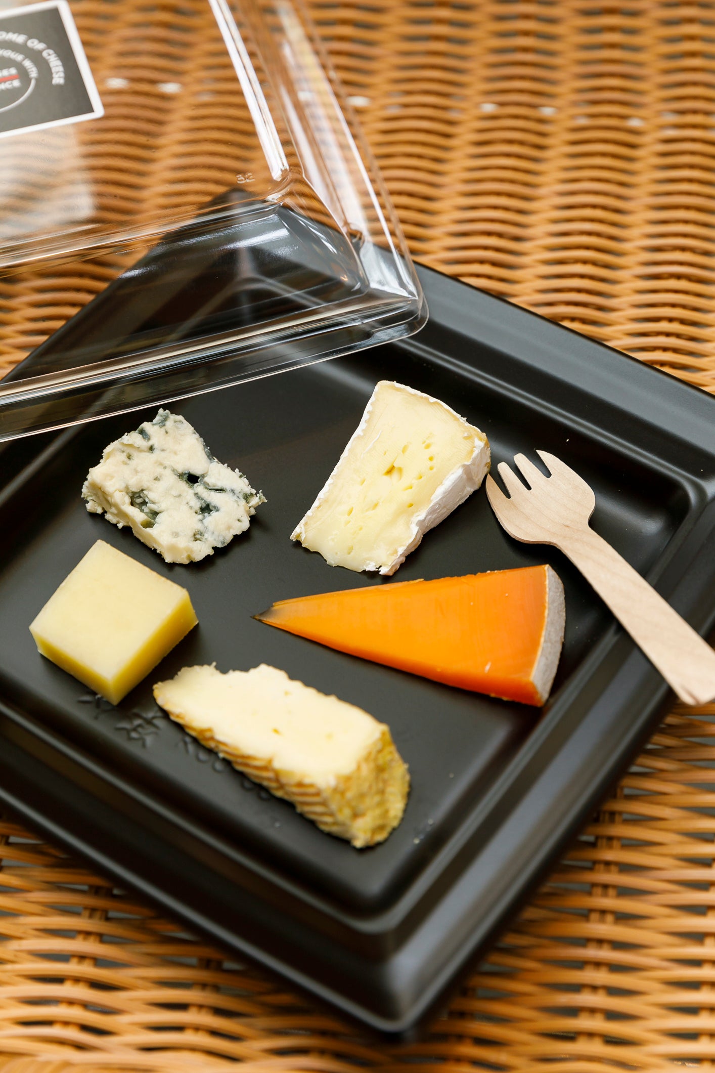 テイスティングセミナーの5種のテイスティングチーズイメージ