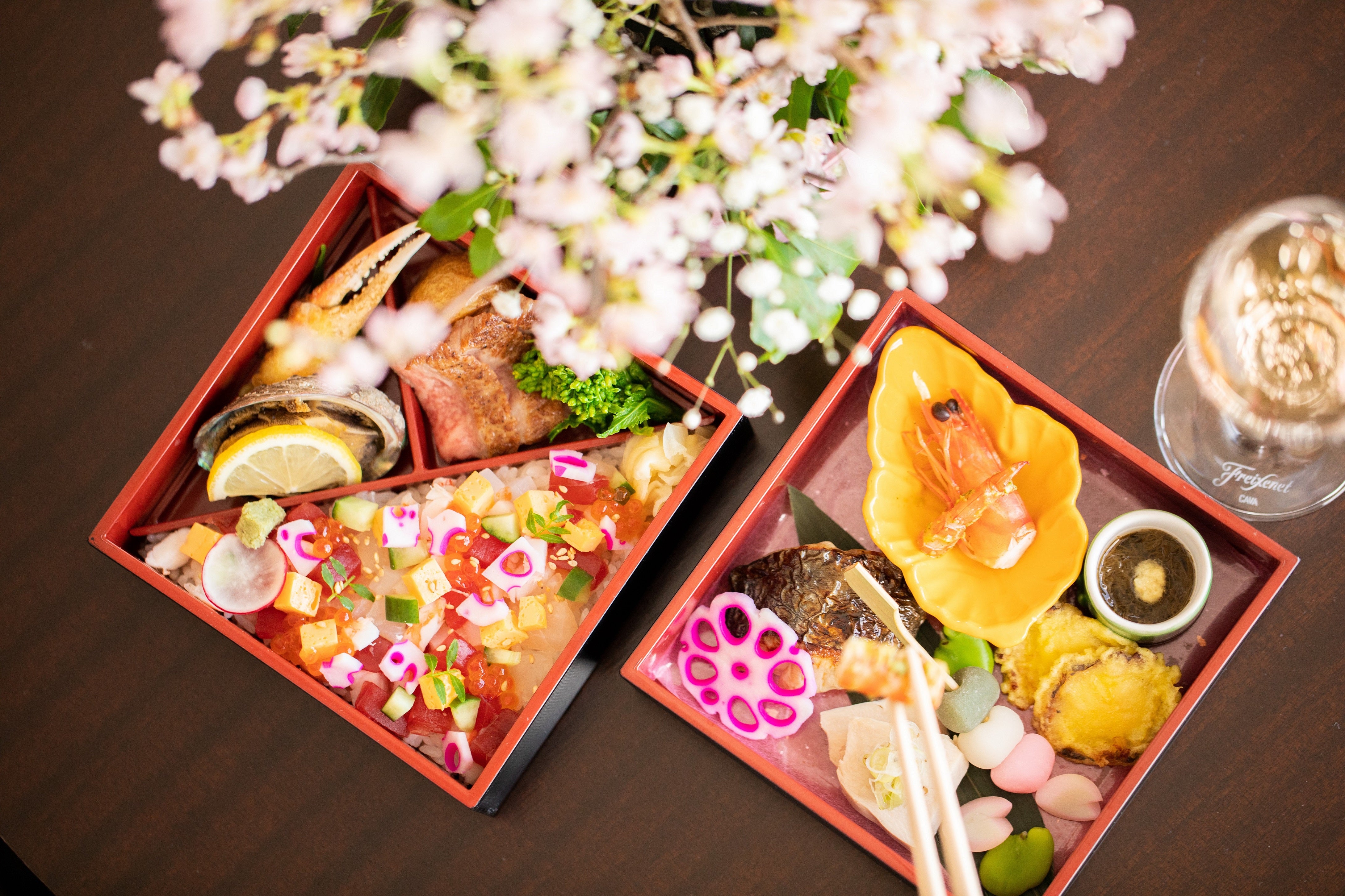 レストラン 「味街道 五十三次」 桜ランチ