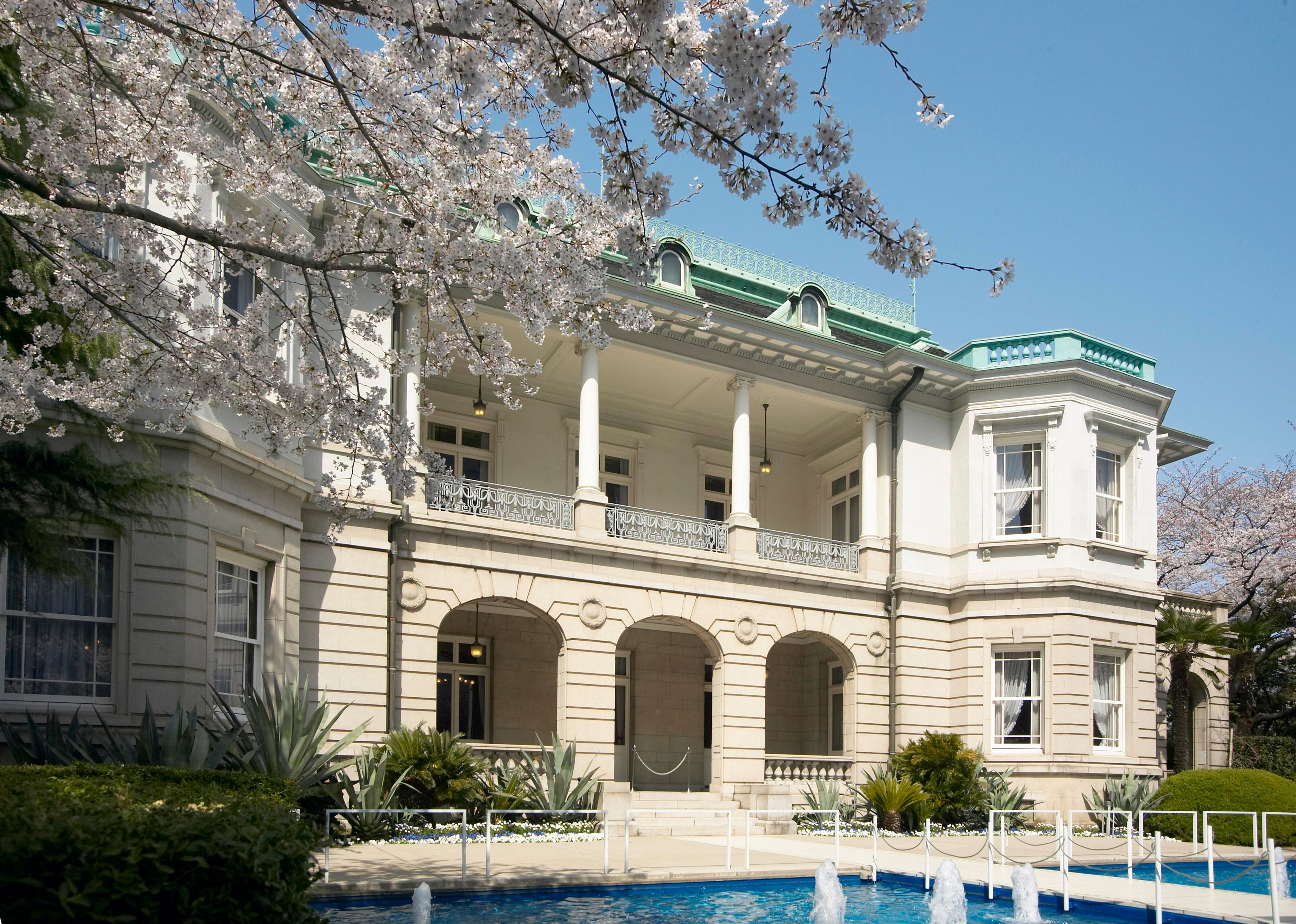 約100年の歴史を刻んだ貴賓館で春のひとときを