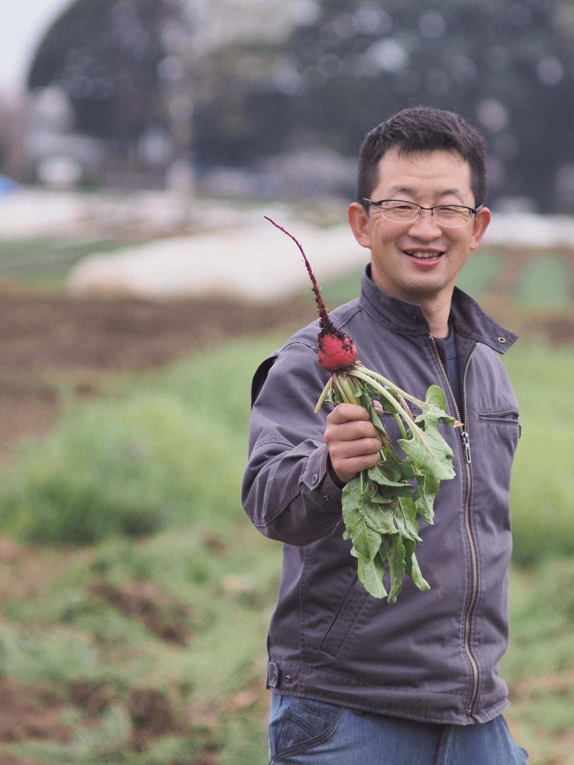 農夫　小山三佐男さん