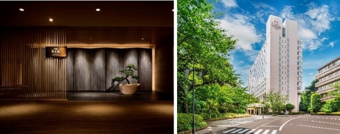 左より高輪 花香路、ザ・プリンス さくらタワー東京