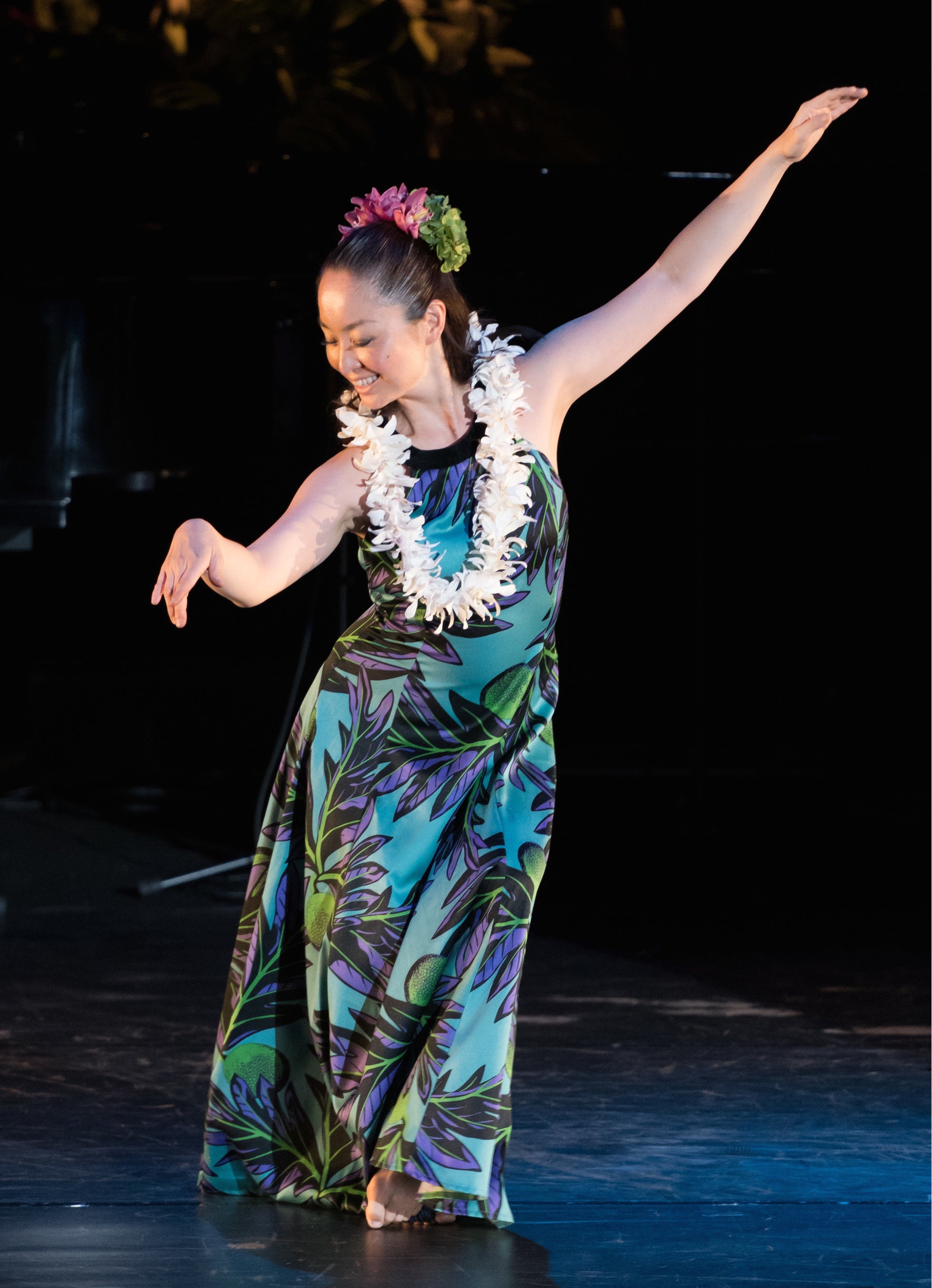 フラダンスとハワイアンバンドのイベント （グランドプリンスホテル新高輪）