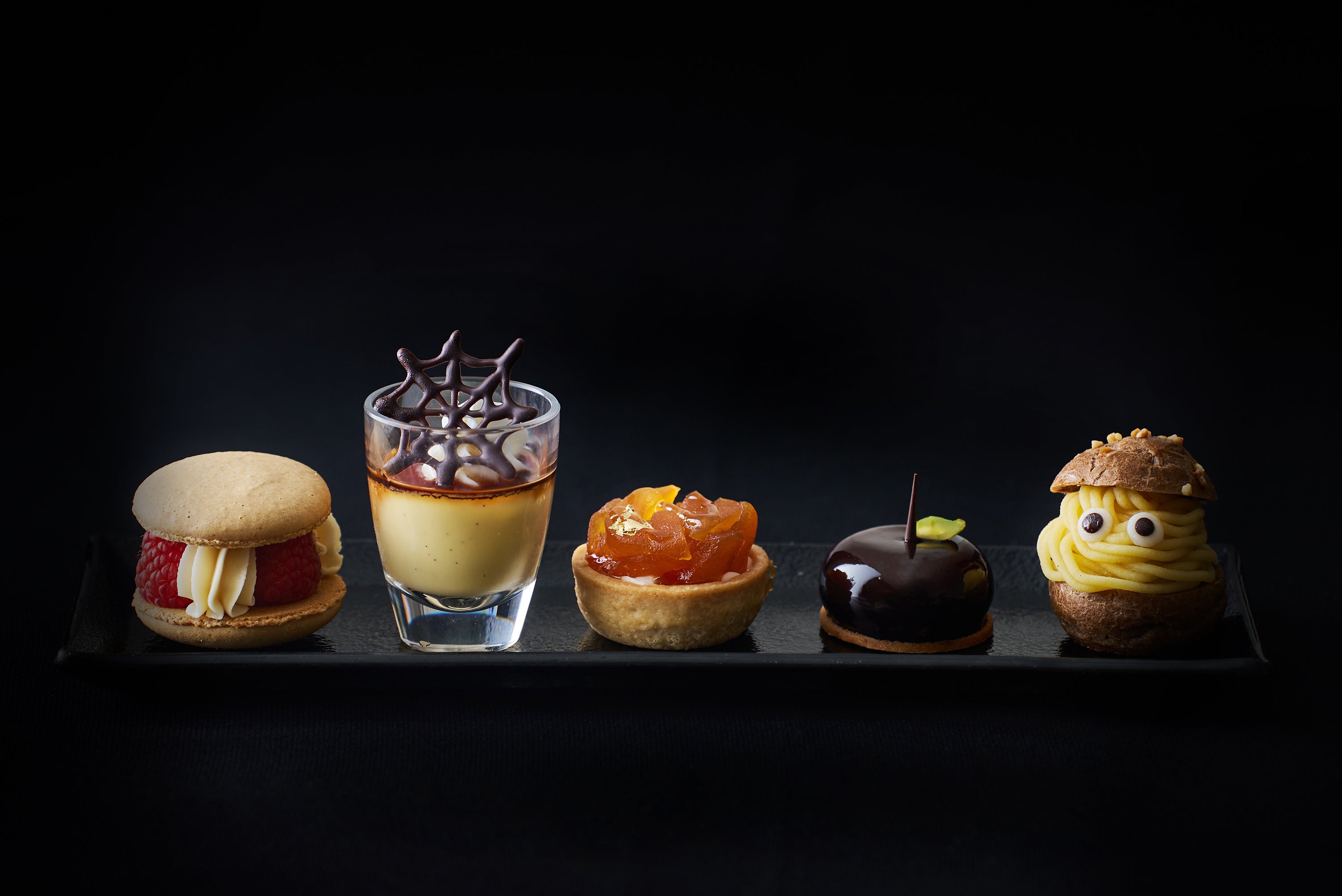 バラエティーデザート（10月限定の『Marron & Caramel』～HALLOWEEN～_DINING & BAR TABLE 9 TOKYO）