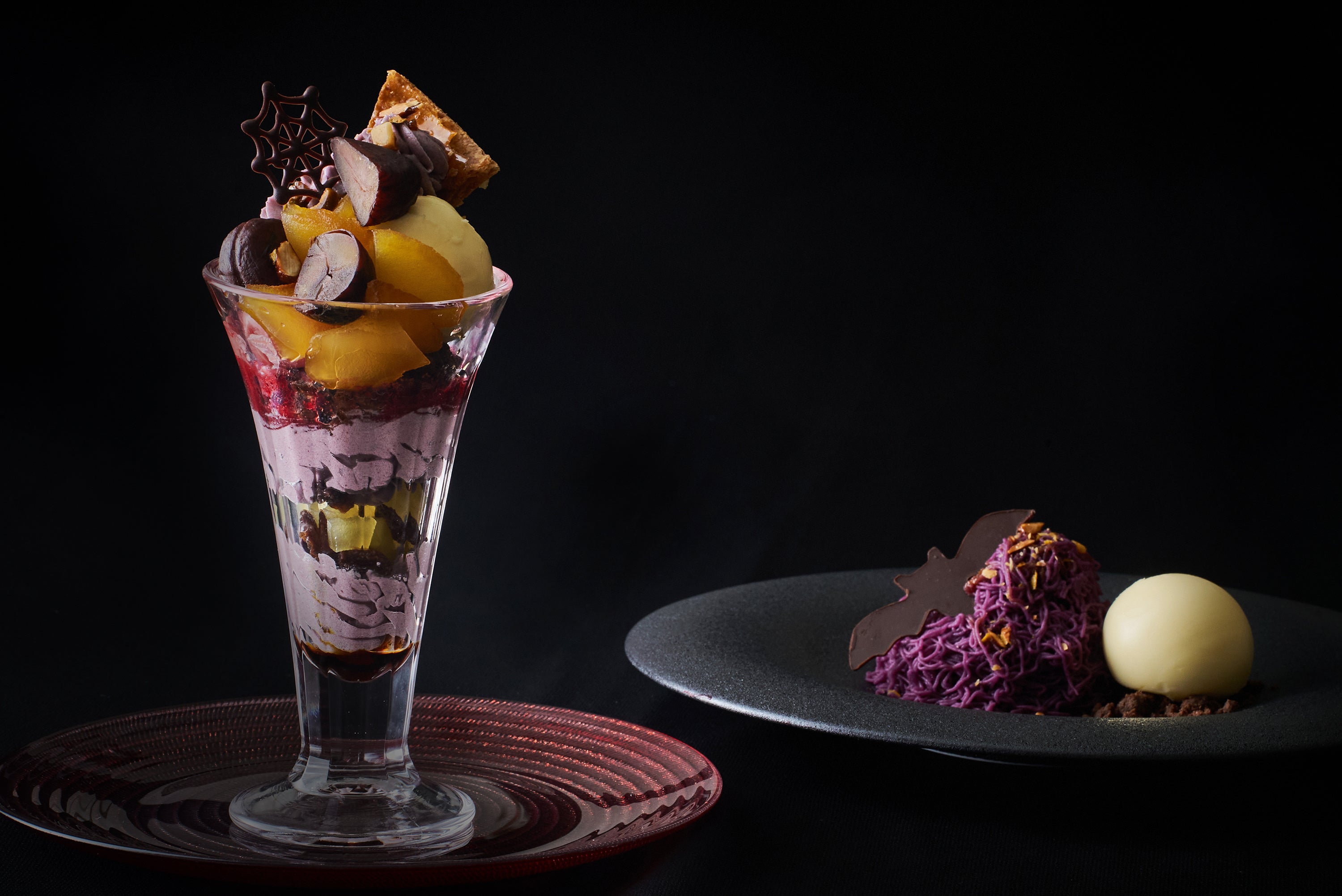 グランデザート（10月限定の『Marron & Caramel』～HALLOWEEN～_DINING & BAR TABLE 9 TOKYO）