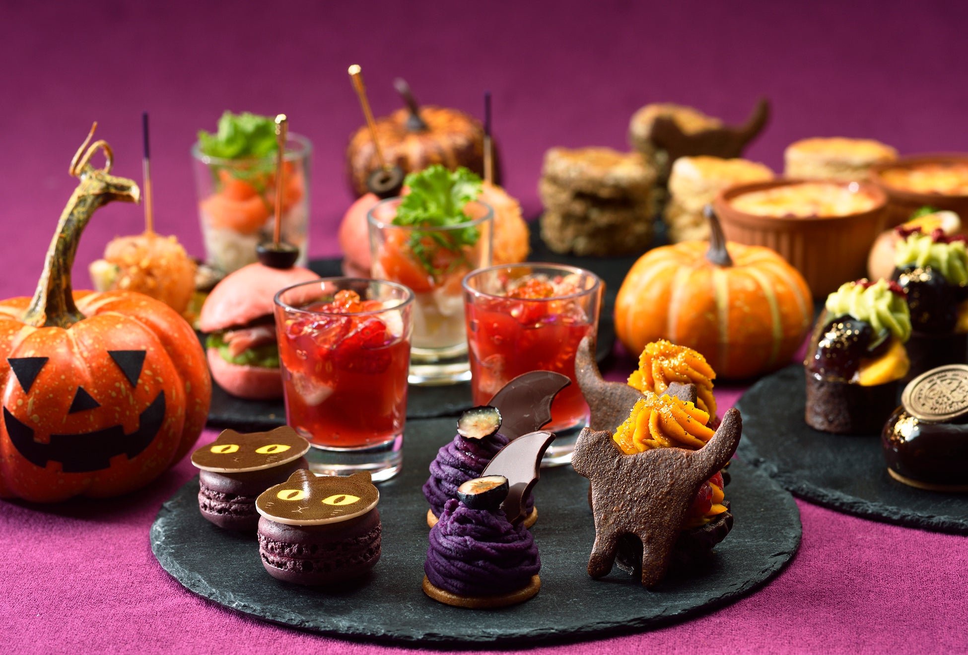「Autumn Afternoon Tea ~Chat Noir~」1段目