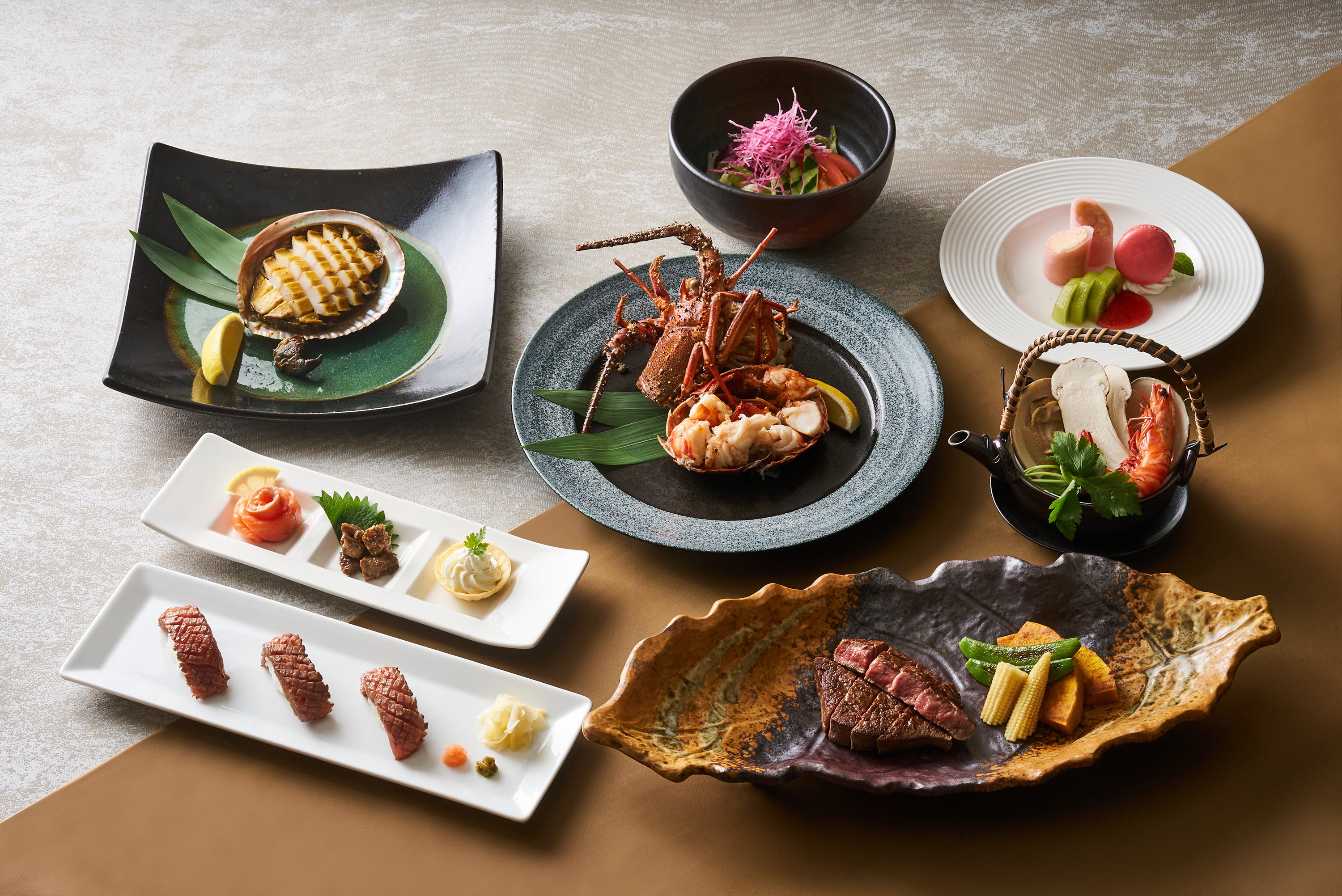 秋の美食菜膳（『味街道 五十三次』）