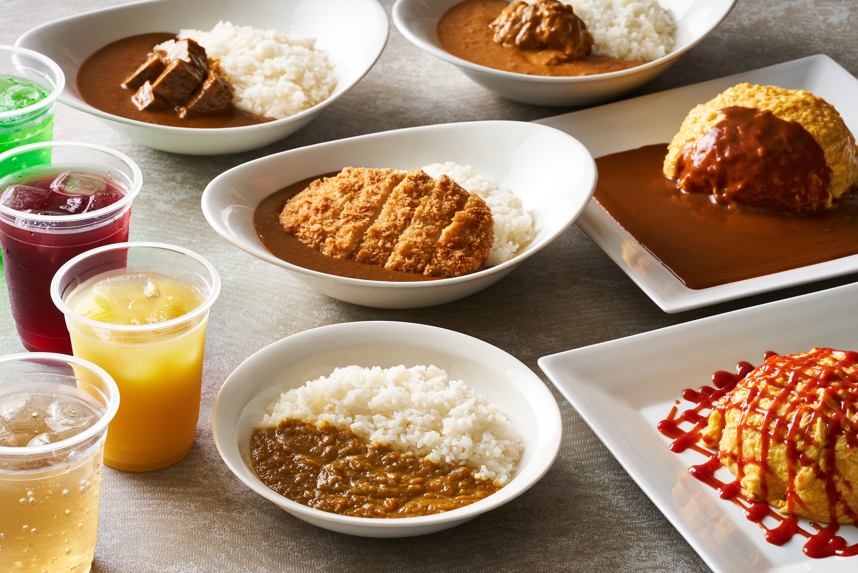 『カレーショップ シエール』　メニュー