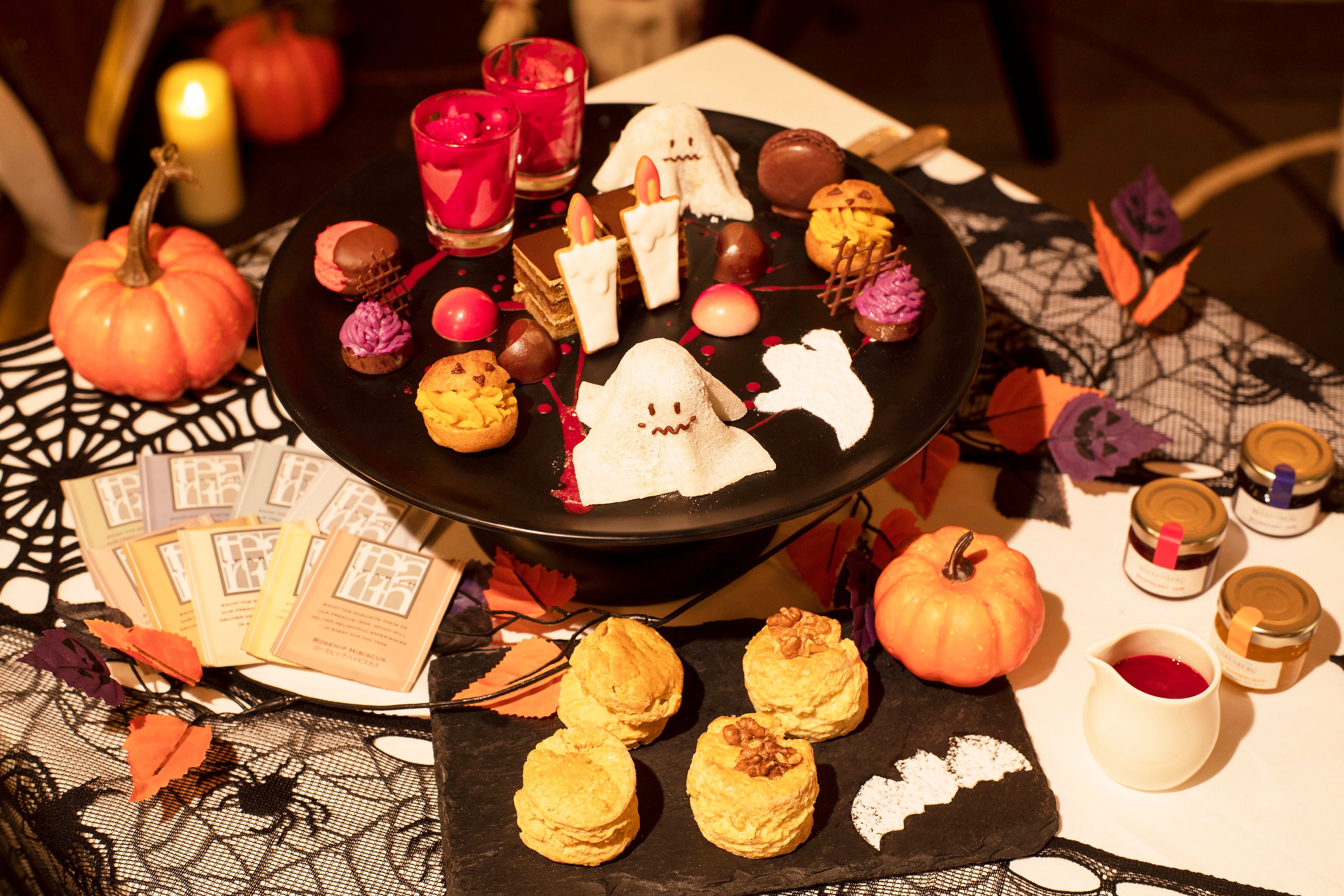 ハロウィーンスイーツプレート