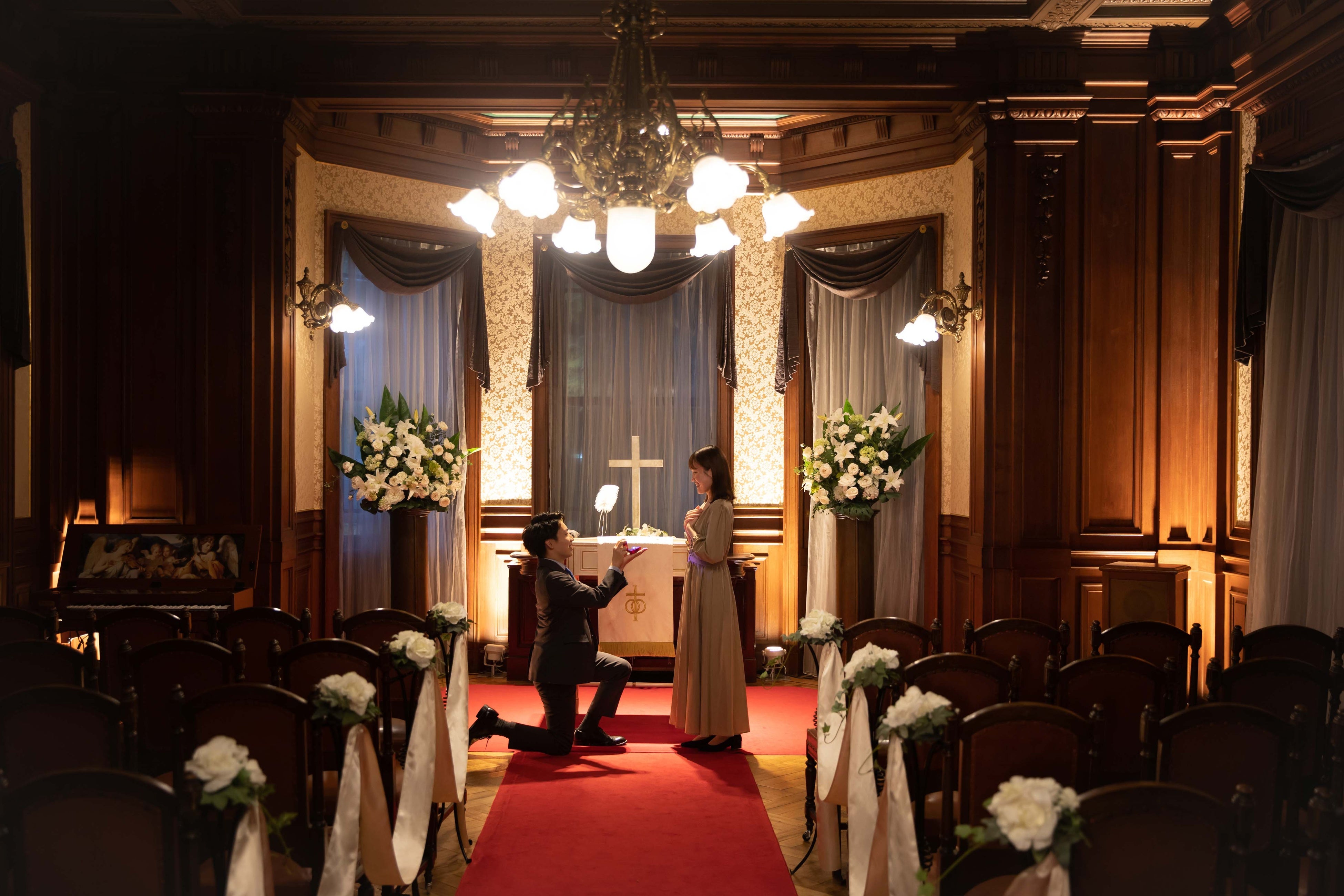 当日のプロポーズをサポート「クリスマス プロポーズ ステイ」