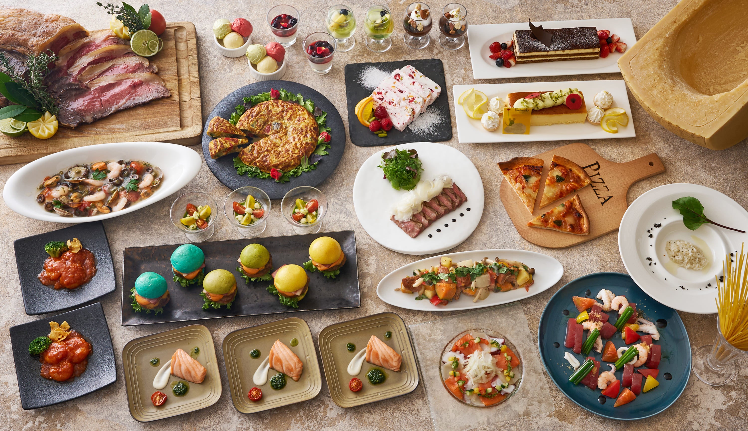 『LUXE DINING HAPUNA』ディナーブッフェ（品川プリンスホテル）