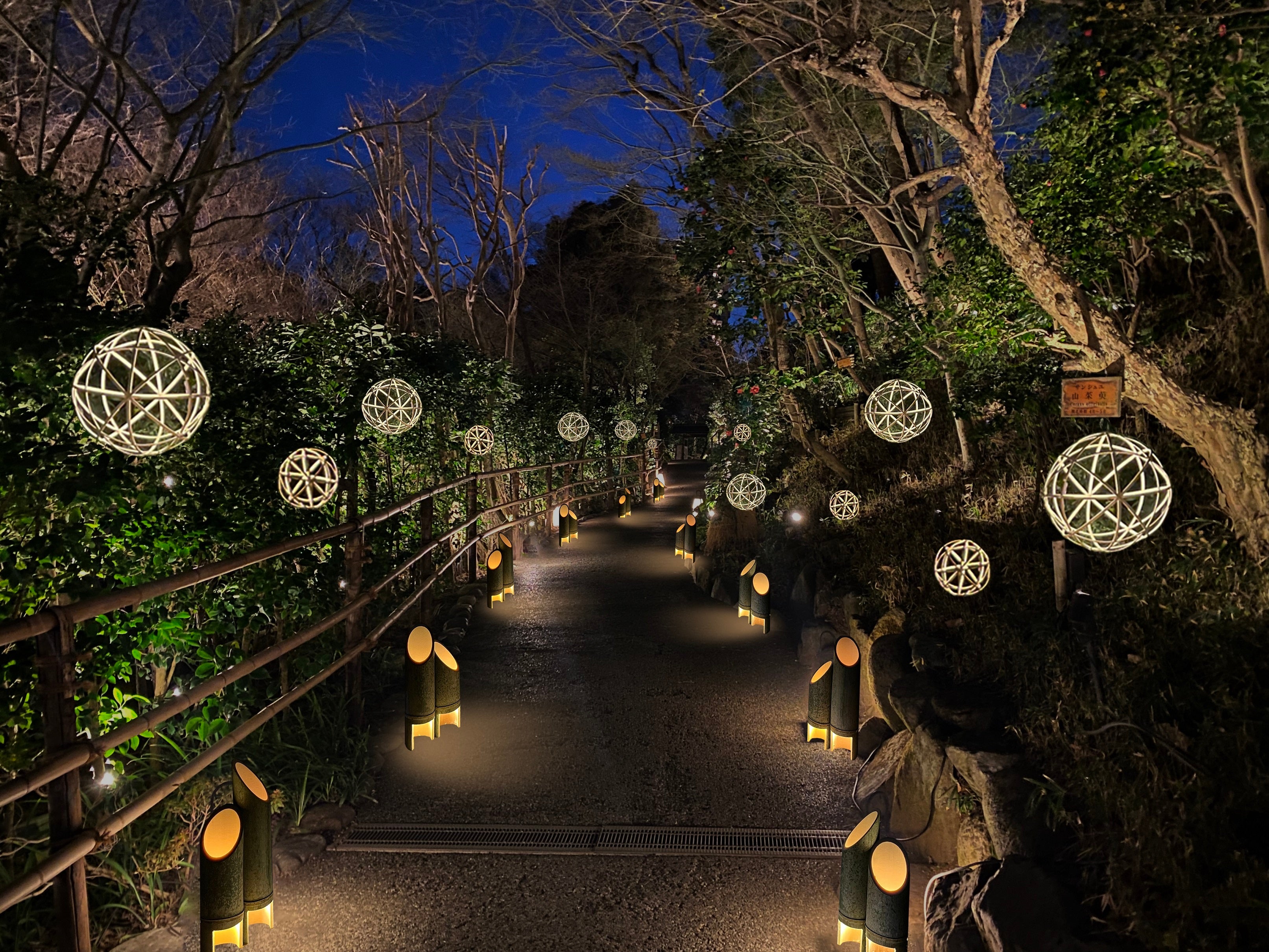 ホテル椿山荘東京　装飾イメージ