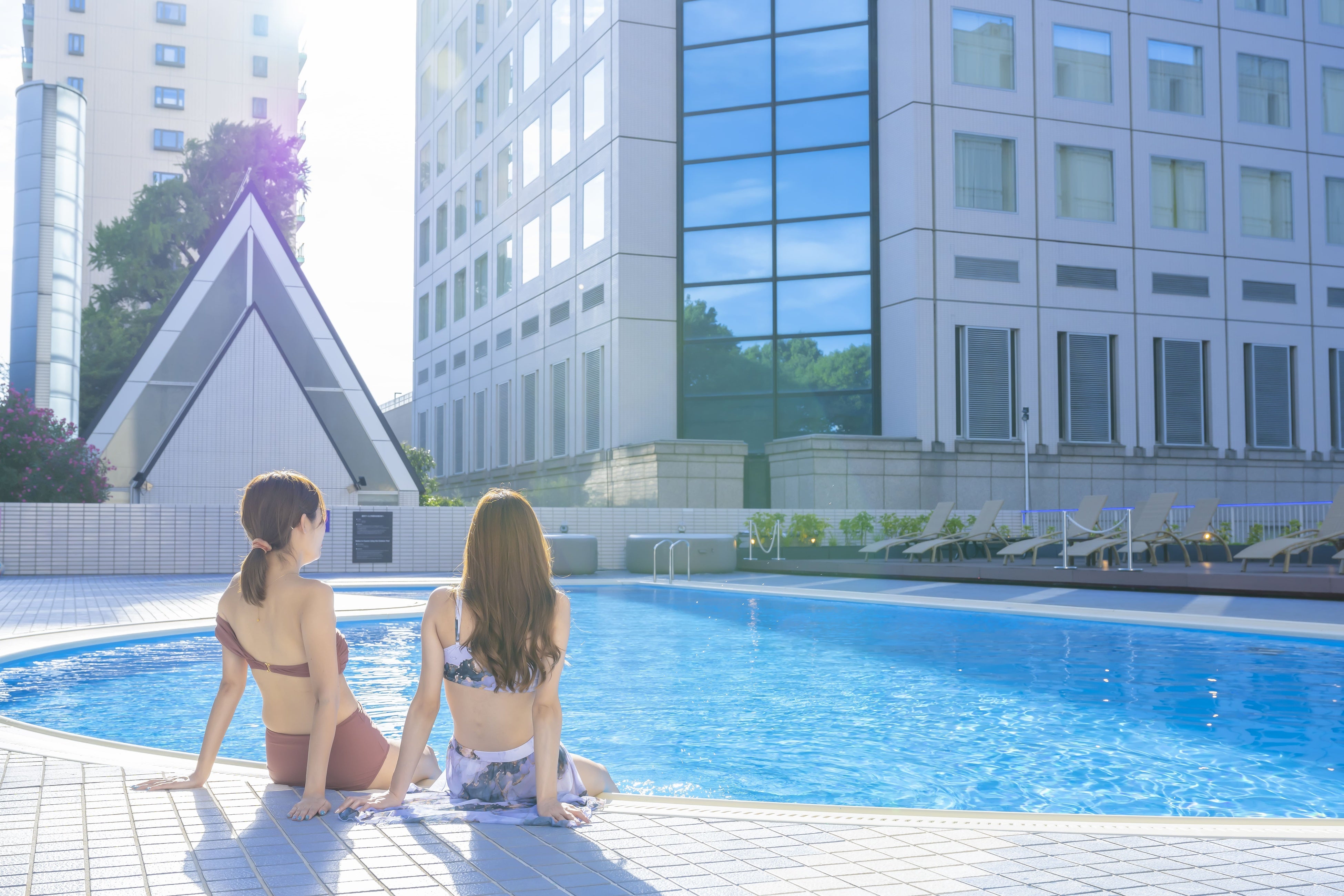 屋外プール（品川プリンスホテル）