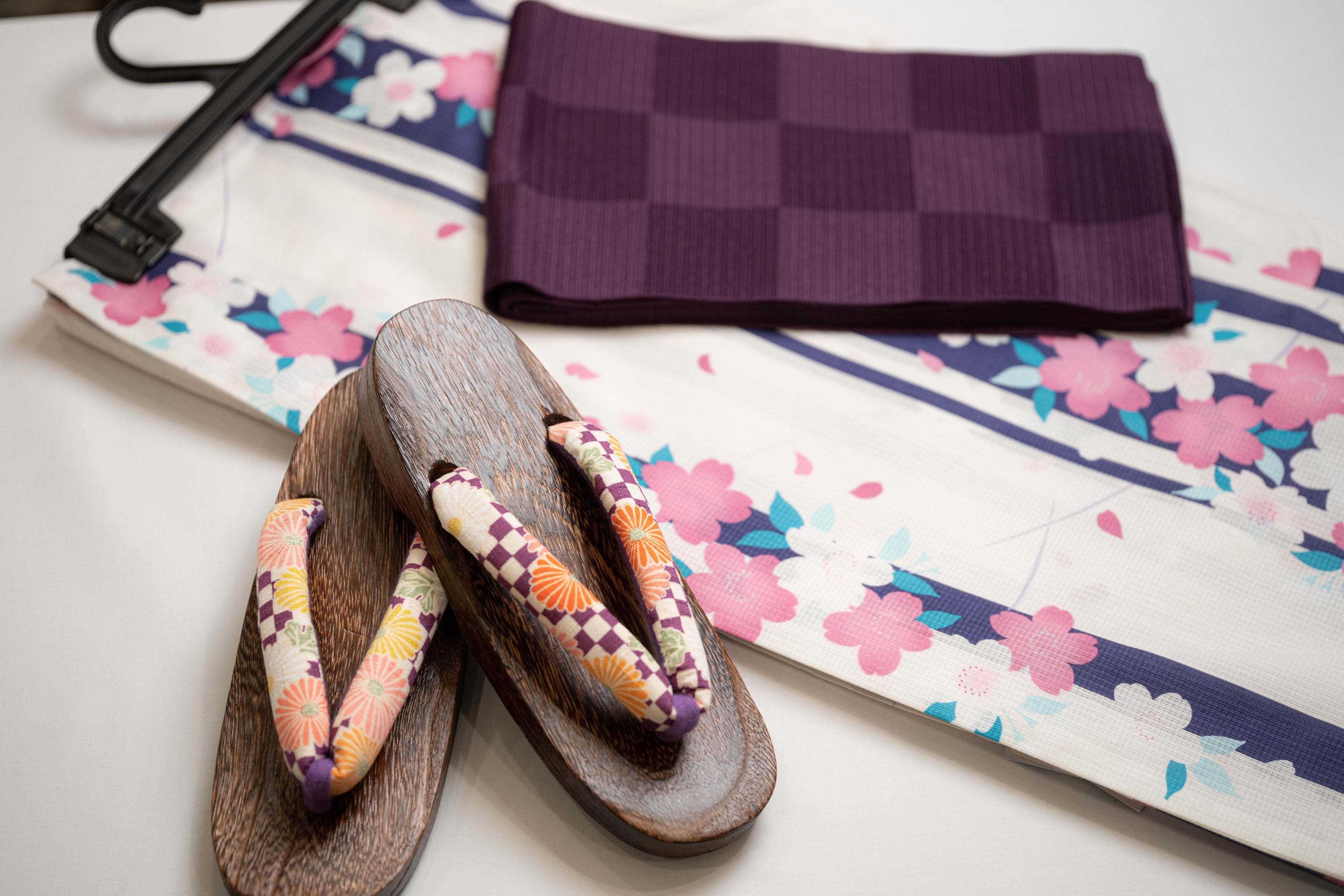 約250種からお好きな浴衣を選べる（品川プリンスホテル）