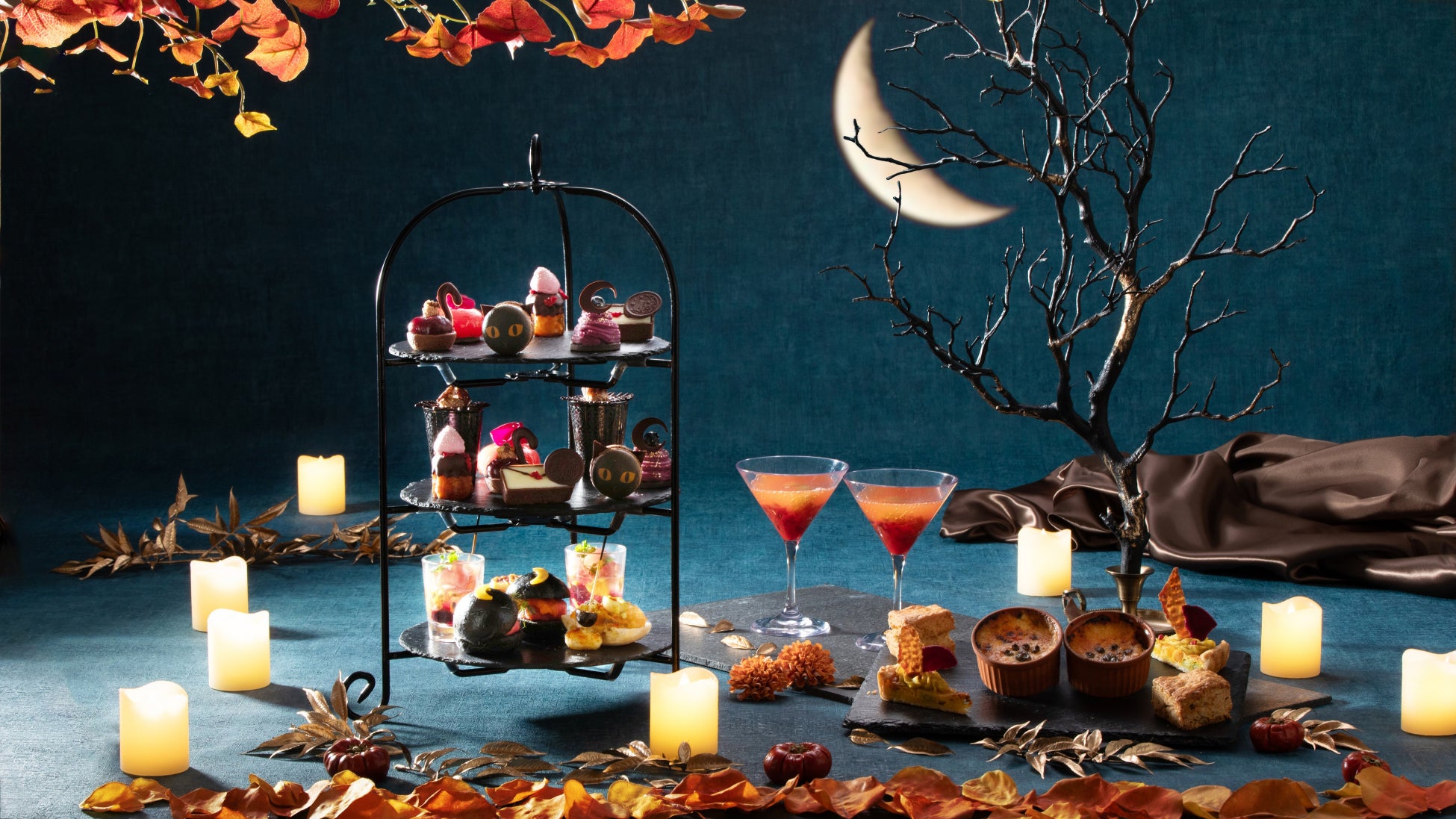 Moonlit Halloween Afternoon Tea ~Chat Noir~