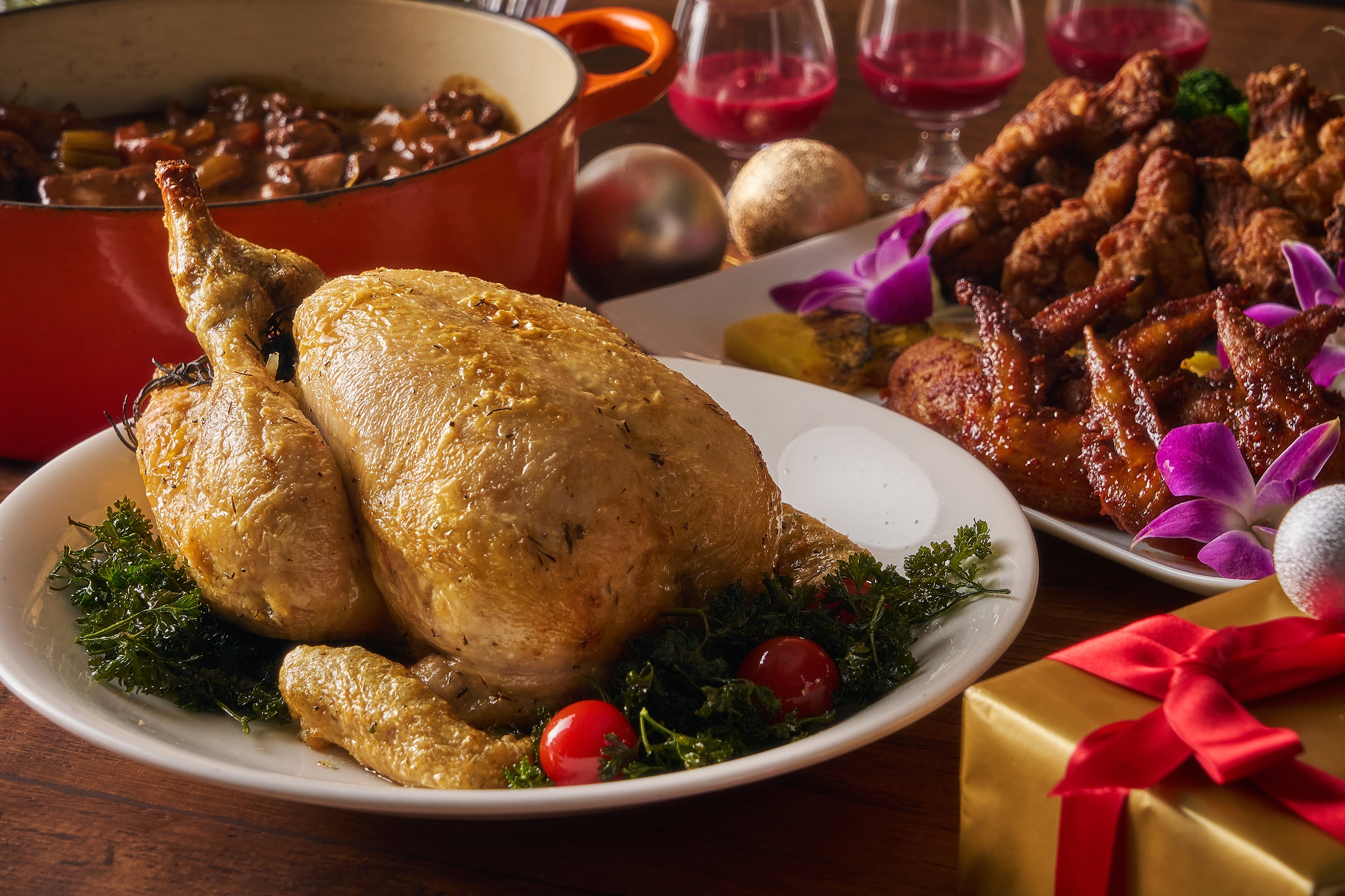 バラエティ豊かなクリスマスディナーブッフェ（品川プリンスホテル「LUXE DINING HAPUNA」）