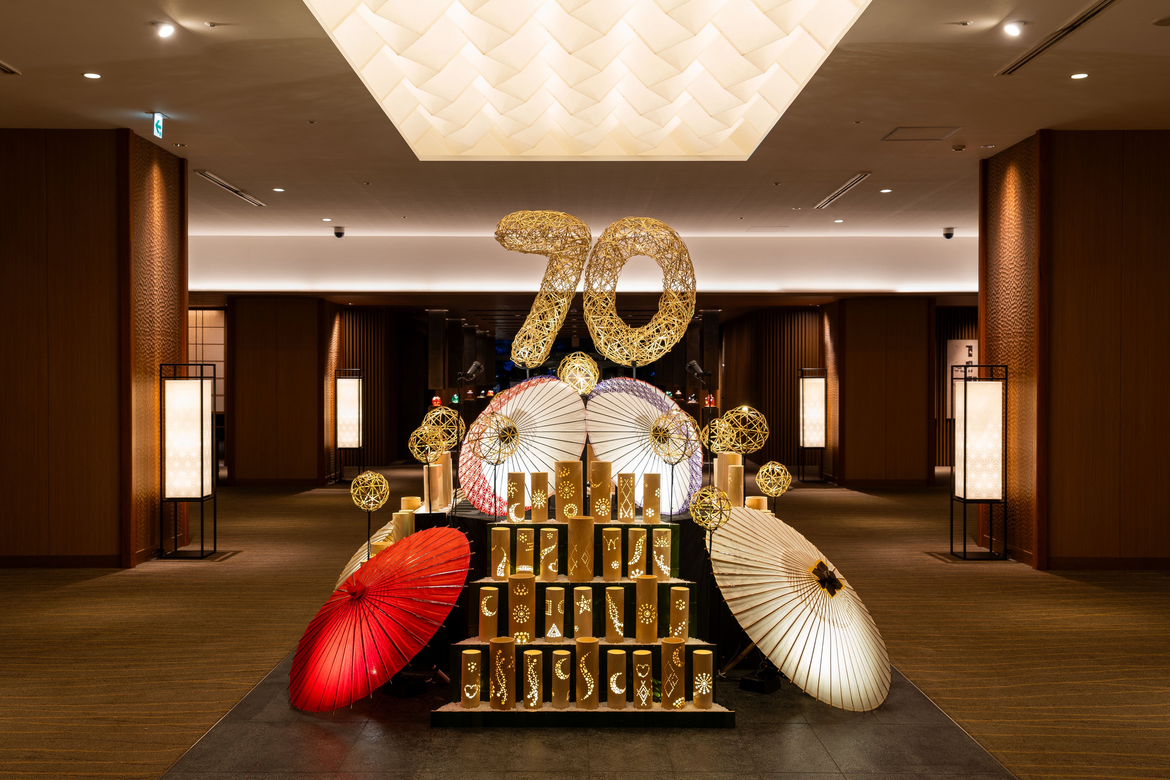 「70 周年記念ロビーアート」に願いを込めて