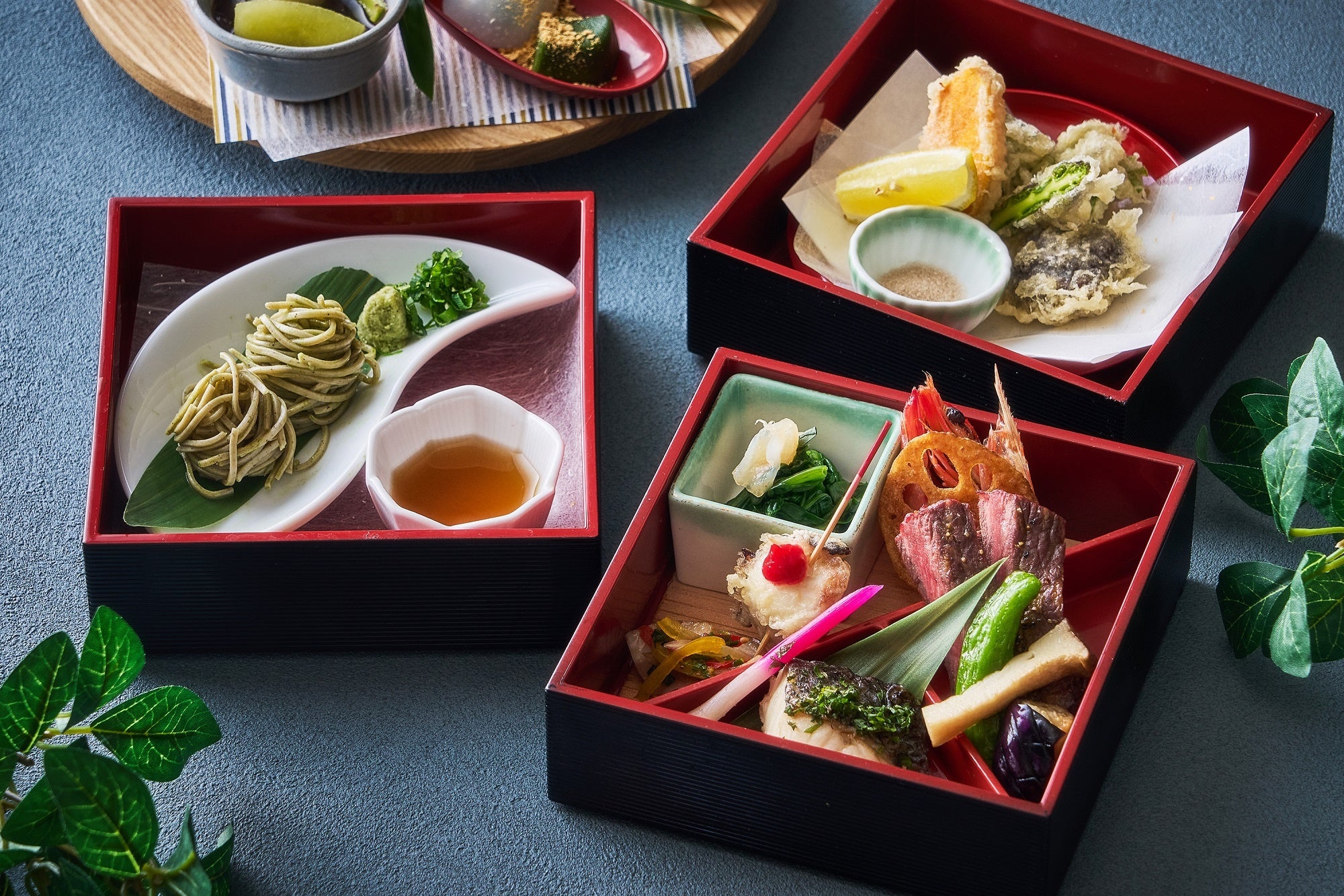 和のアフタヌーンティー 壱の重 弐の重 参の重（品川プリンスホテル）