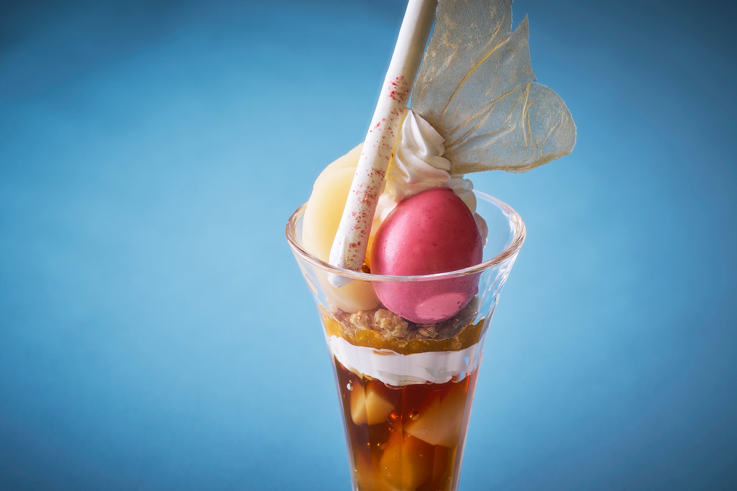 桃のパフェ（品川プリンスホテル）